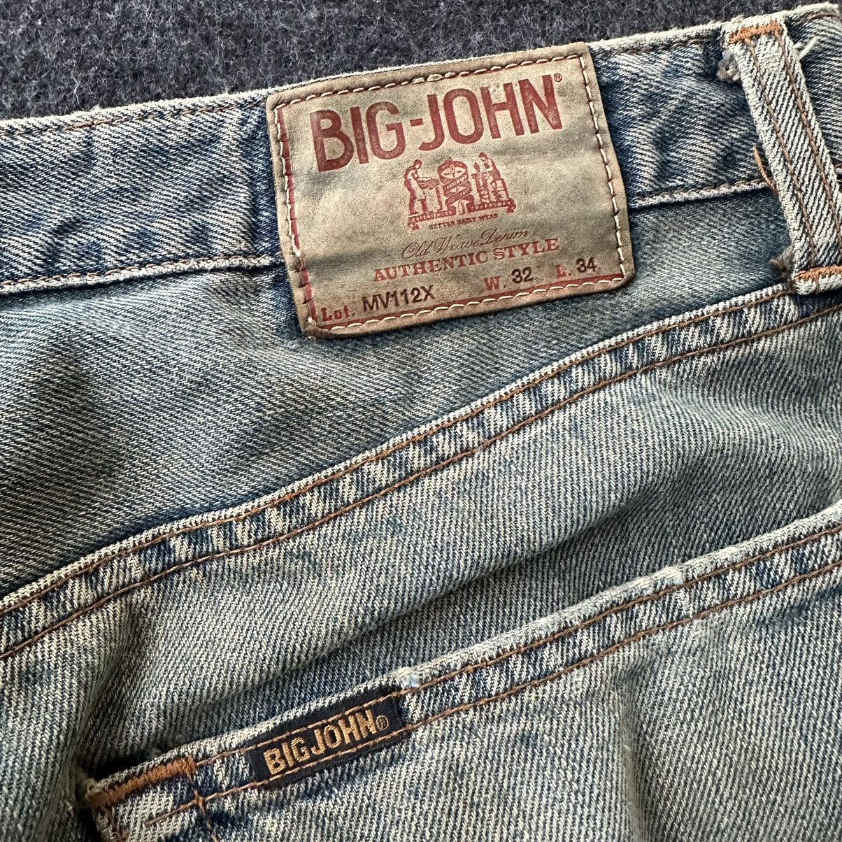 Big John Vintage Big John Regular Baggy Mudwash Denim 32x30 D684 Size US 32 / EU 48 - 6 Thumbnail