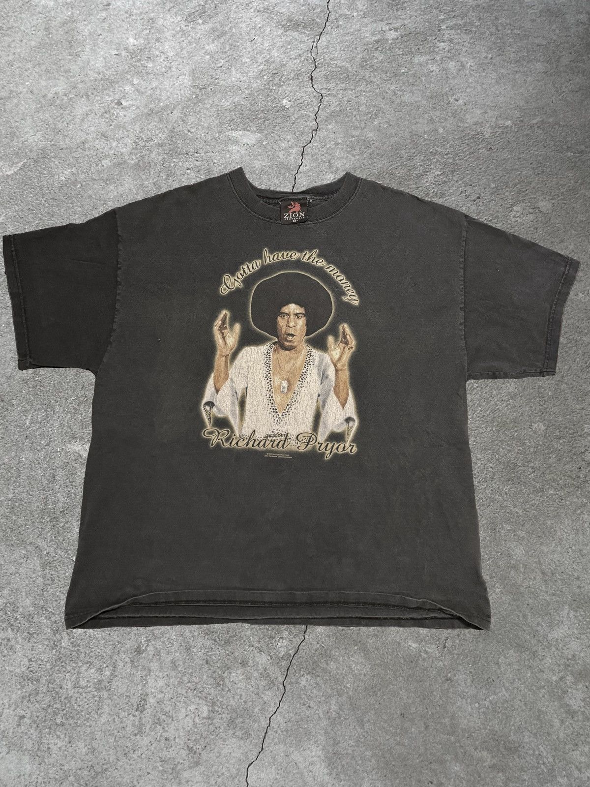Zion Rootswear Vintage Richard Pryor Tee Size US L / EU 52-54 / 3 - 1 Thumbnail