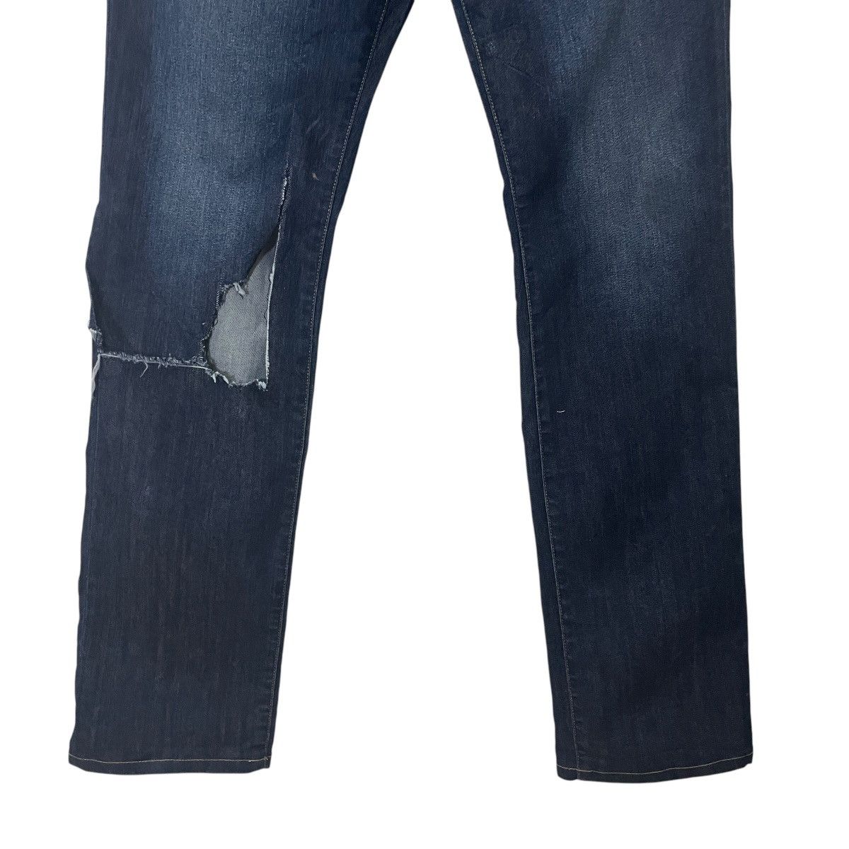 Mackintosh Vintage Mackintosh Distressed Denim Size US 35 - 2 Thumbnail