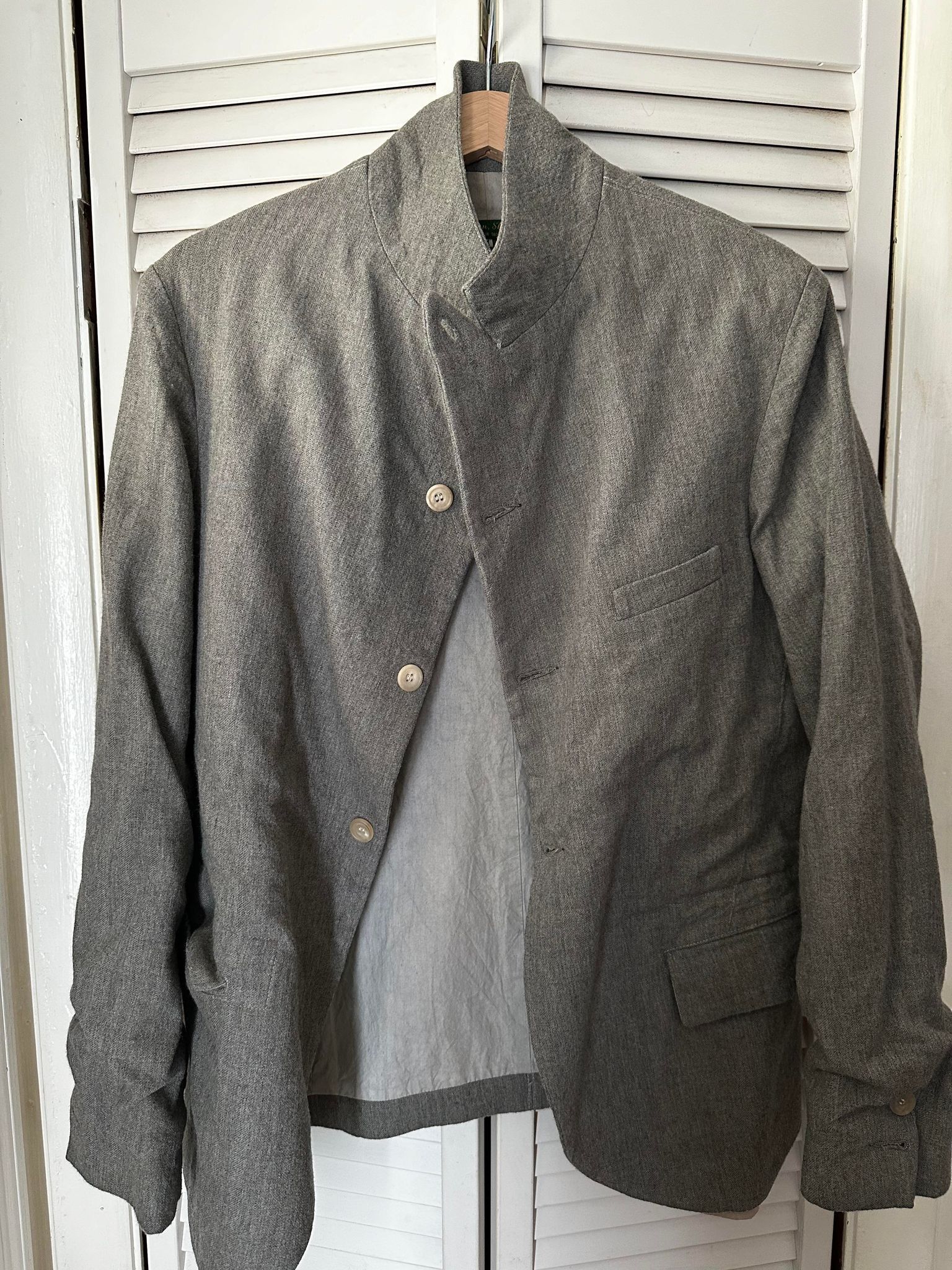 paul harnden 「Mens Blazer」 Paul Harnden Wool Blazer - Black - Men | BLAZERBLACK | thebs.com