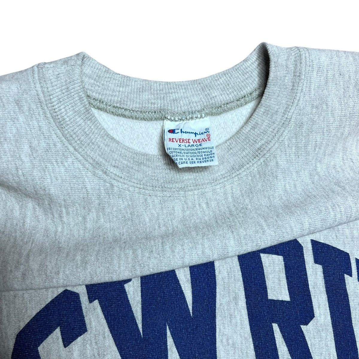 Champion × NCAA × Vintage 1990s Case Western Reserve Champion Reverse Weave Sweatshirt Size US XL / EU 56 / 4 - 2 Thumbnail