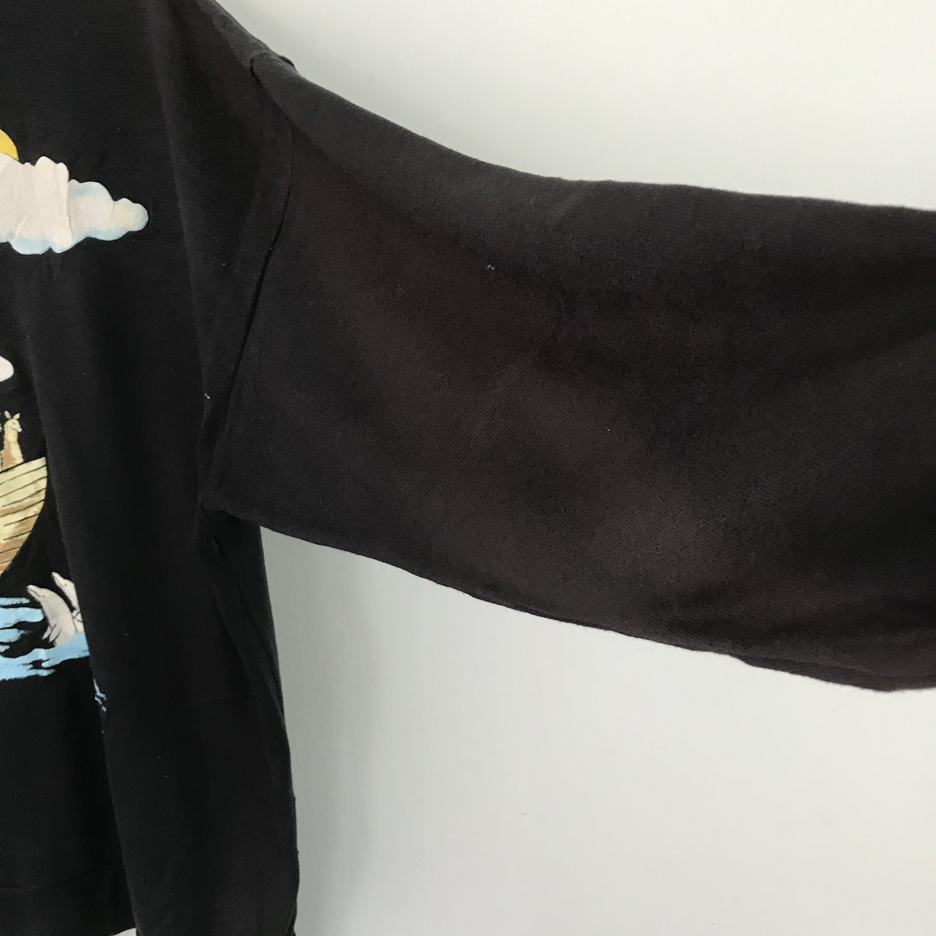 Vintage Vintage Animal Graphic Rainbows Black Sweatshirt - 485 Size US L / EU 52-54 / 3 - 8 Thumbnail