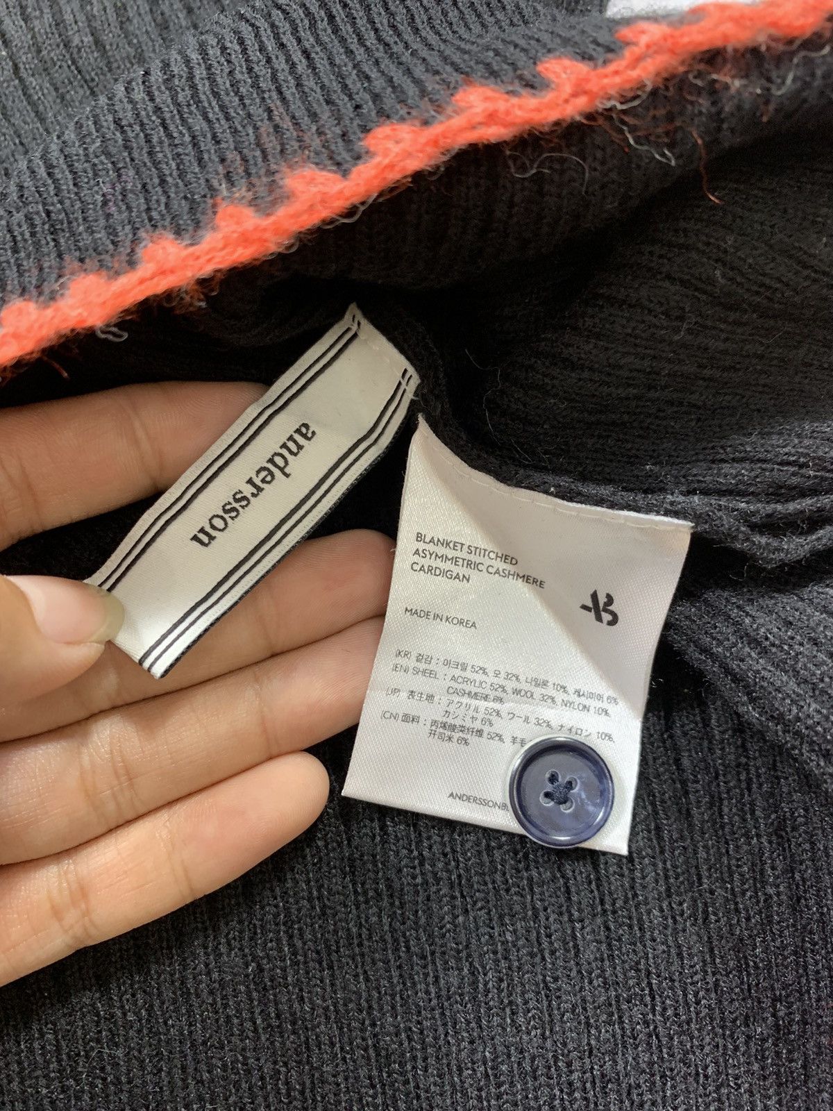 Andersson Bell Andersson Bell Acymetrical Knitt Long sleeve Size US S / EU 44-46 / 1 - 4 Thumbnail
