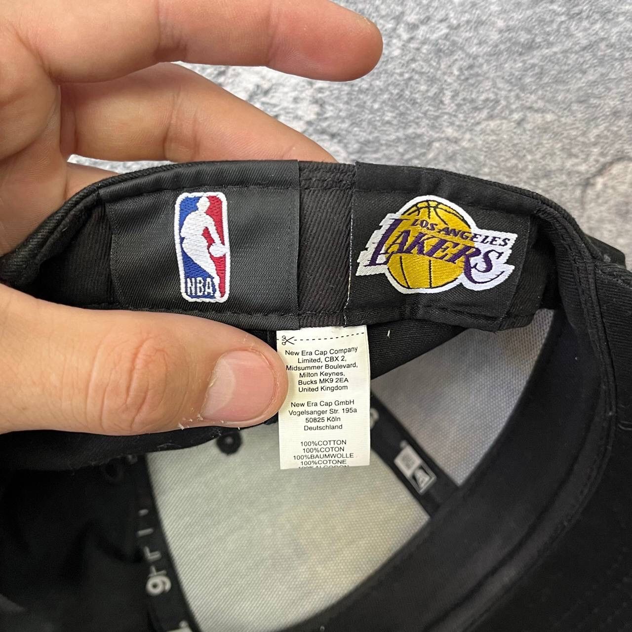 New Era New Era Los Angeles Lakers NBA Men's 9Fifty Snapback Cap Size ONE SIZE - 8 Thumbnail