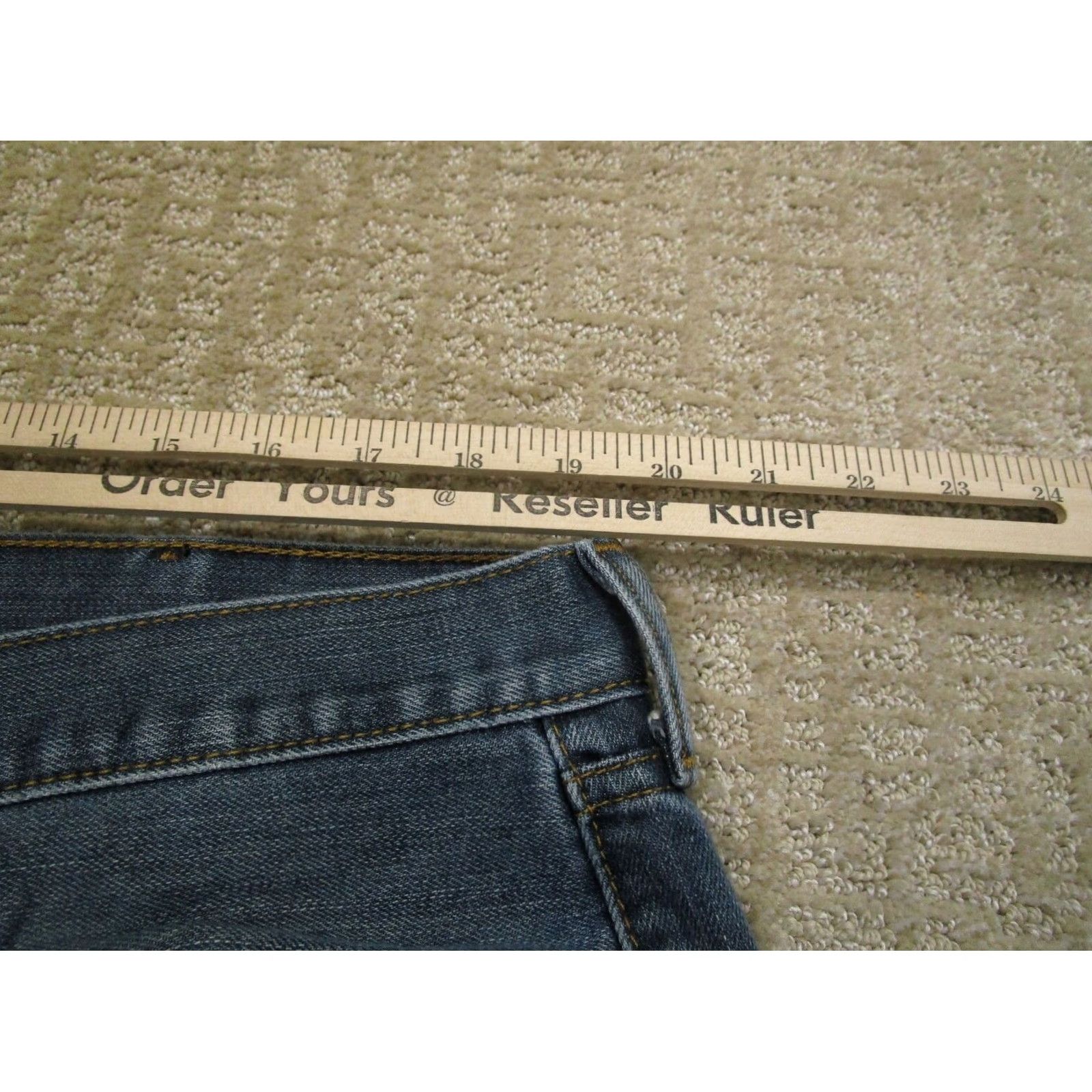 Levi's Levi's 559 Jeans Men 38x34 Light Blue Straight Relaxed Denim Pocket Logo Vintage No Size US 38 / EU 54 - 6 Thumbnail