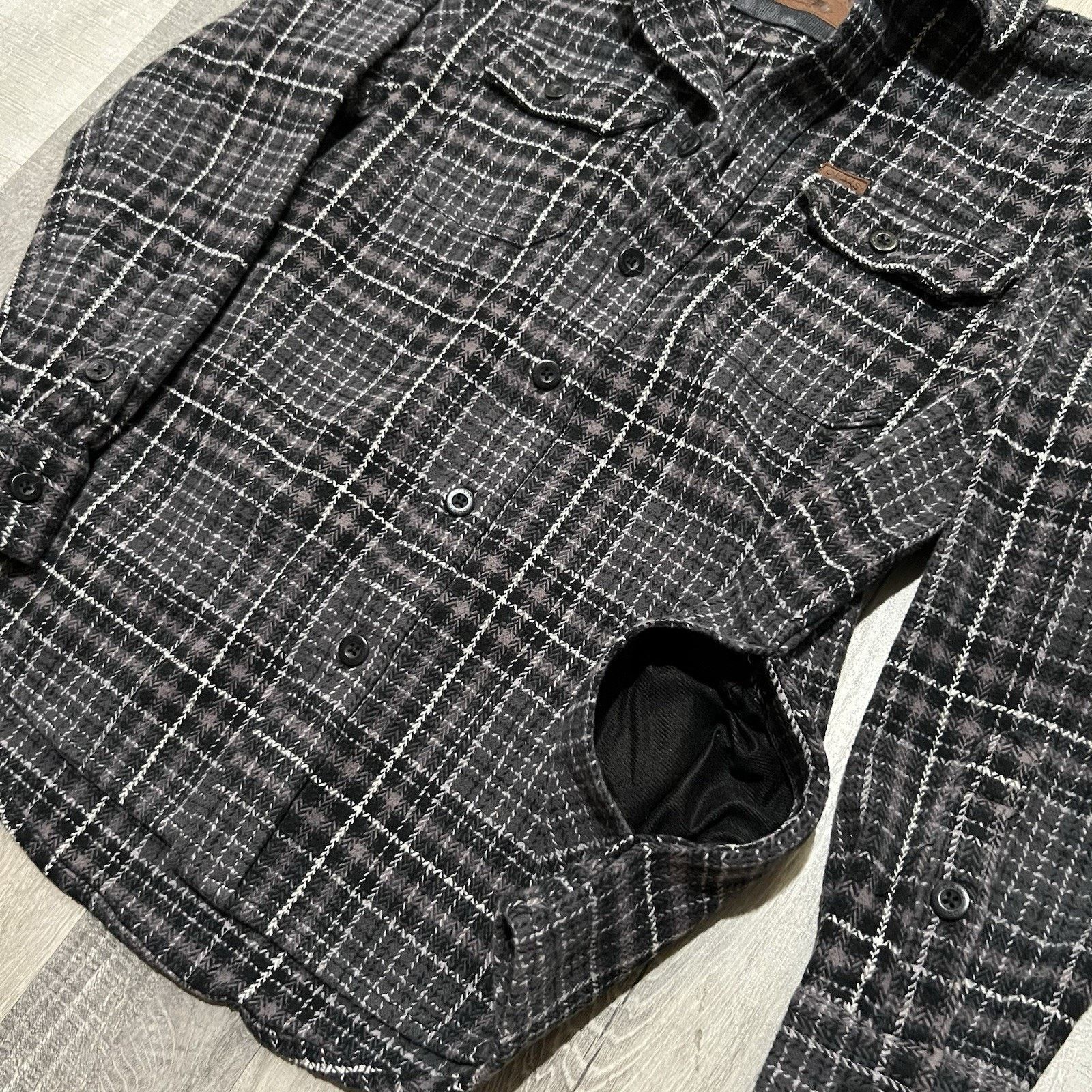Orvis Orvis Heavyweight Flannel Button Shacket Cotton Pockets S Size US S / EU 44-46 / 1 - 4 Thumbnail