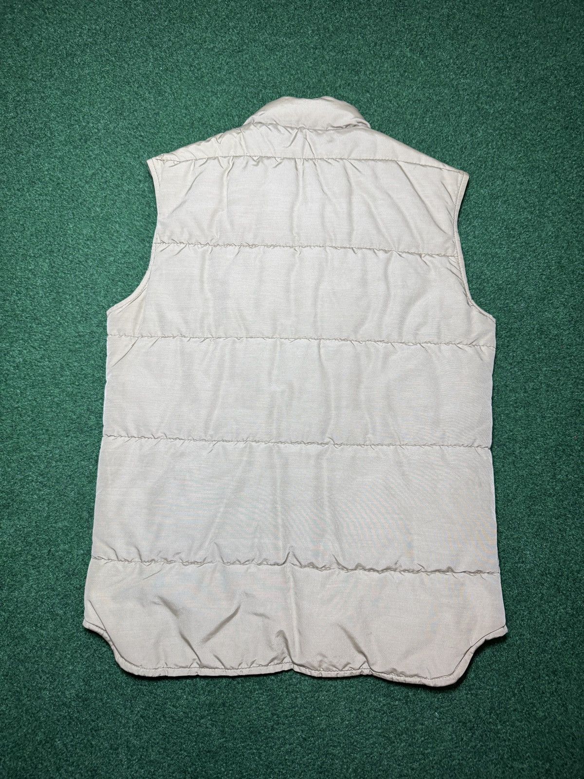 Woolrich Woolen Mills Woolrich Puffer Full Zip Button Up Biege Small 19x24 Vest Size US S / EU 44-46 / 1 - 5 Thumbnail