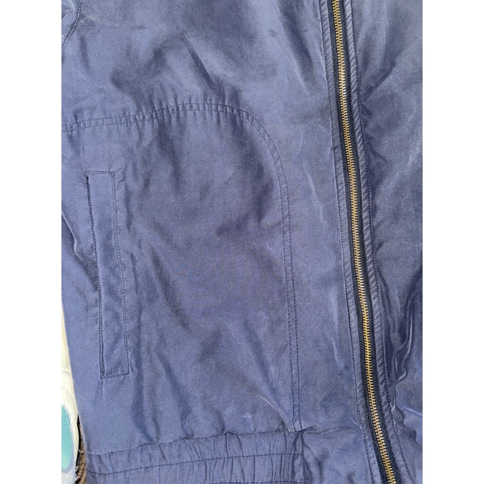 Lacoste VINTAGE Lacoste Jacket Lacoste 50/3 Full Zip Blue XL Men Fleece Lined Windbreaker Size US XL / EU 56 / 4 - 4 Thumbnail