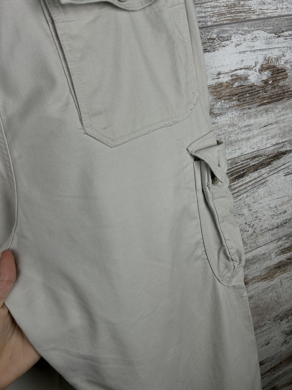 Gap × Vintage Mens Vintage Gap Cargo baggy pants y2k streetwear rare Size US 36 / EU 52 - 19 Thumbnail