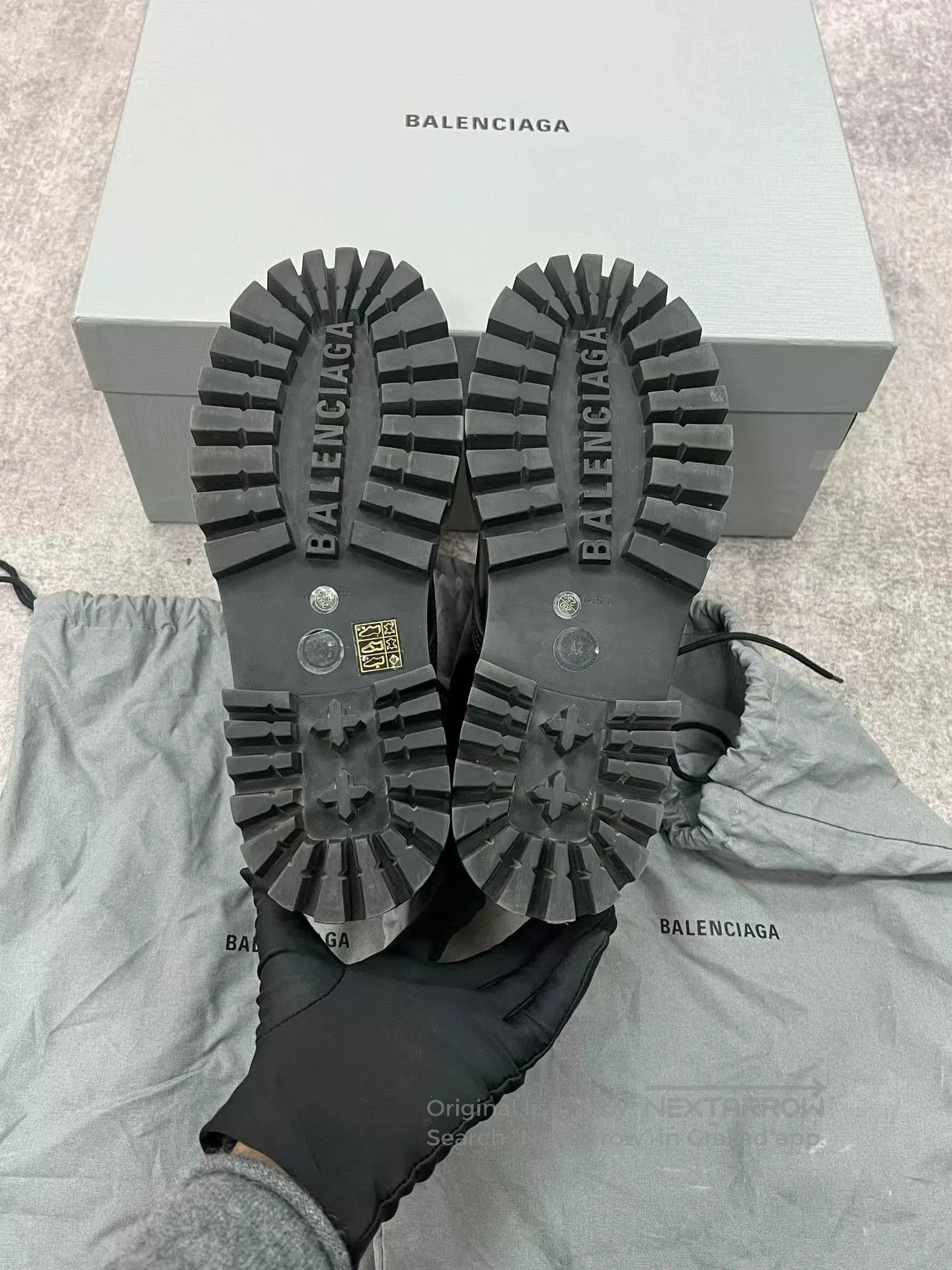 Balenciaga balenciaga black combat boots size 42. Size US 9 / EU 42 - 7 Thumbnail