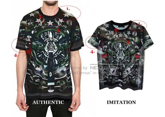 Givenchy Givenchy Classic Green Airplane Print T-Shirt Size US XS / EU 42 / 0 - 2 Thumbnail