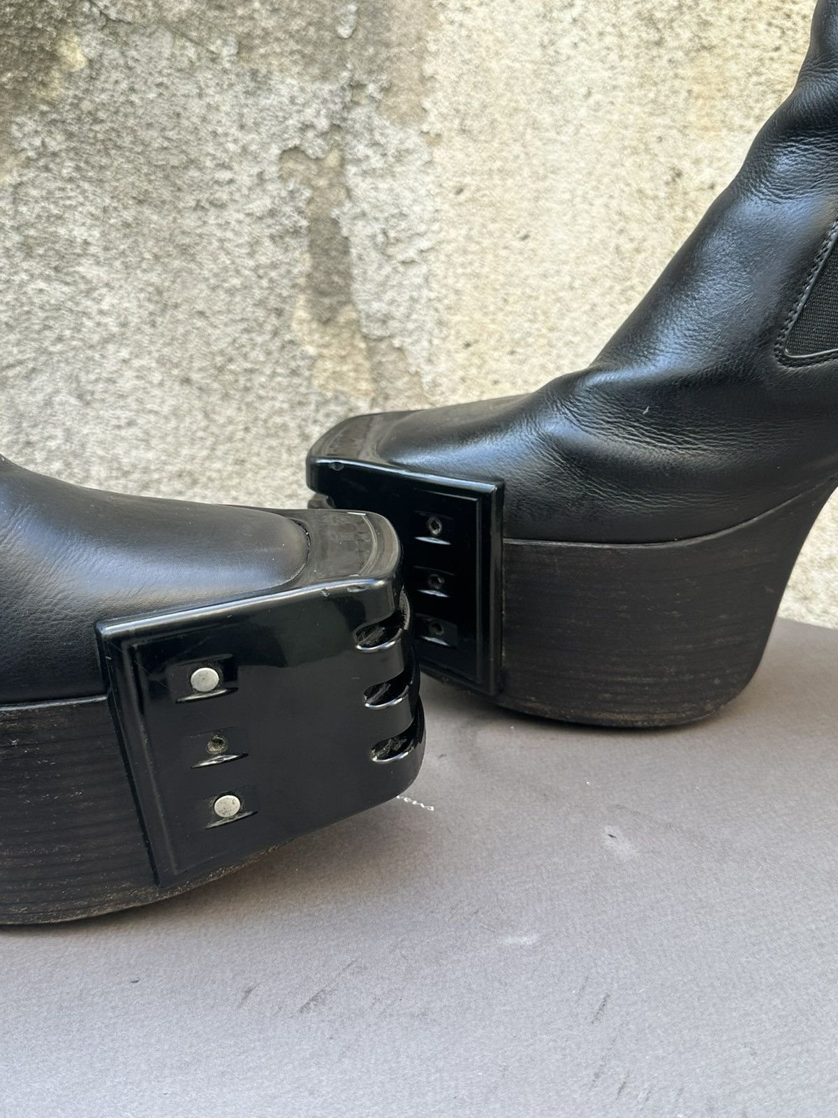 Rick Owens Rick owens fw22 kiss heels with grill customized Size US 11 / EU 44 - 15 Thumbnail
