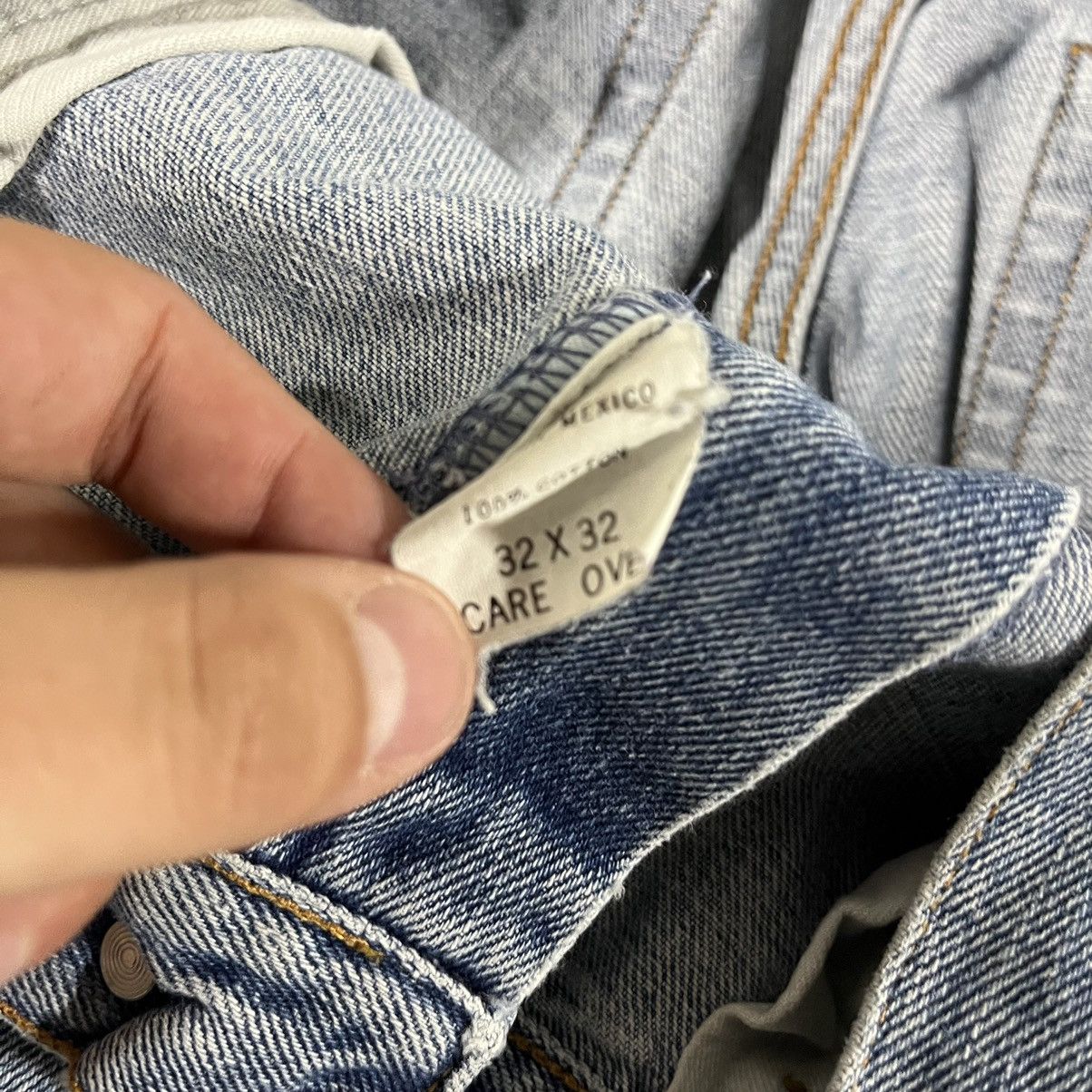 Polo Ralph Lauren × RRL Ralph Lauren × Vintage Polo Ralph Lauren Vintage Y2K Faded Light Wash Jeans Size US 32 / EU 48 - 8 Thumbnail