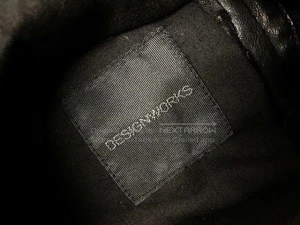 Other DESIGNWORKS Washed Drum Leather Jacket. Size US S / EU 44-46 / 1 - 5 Thumbnail