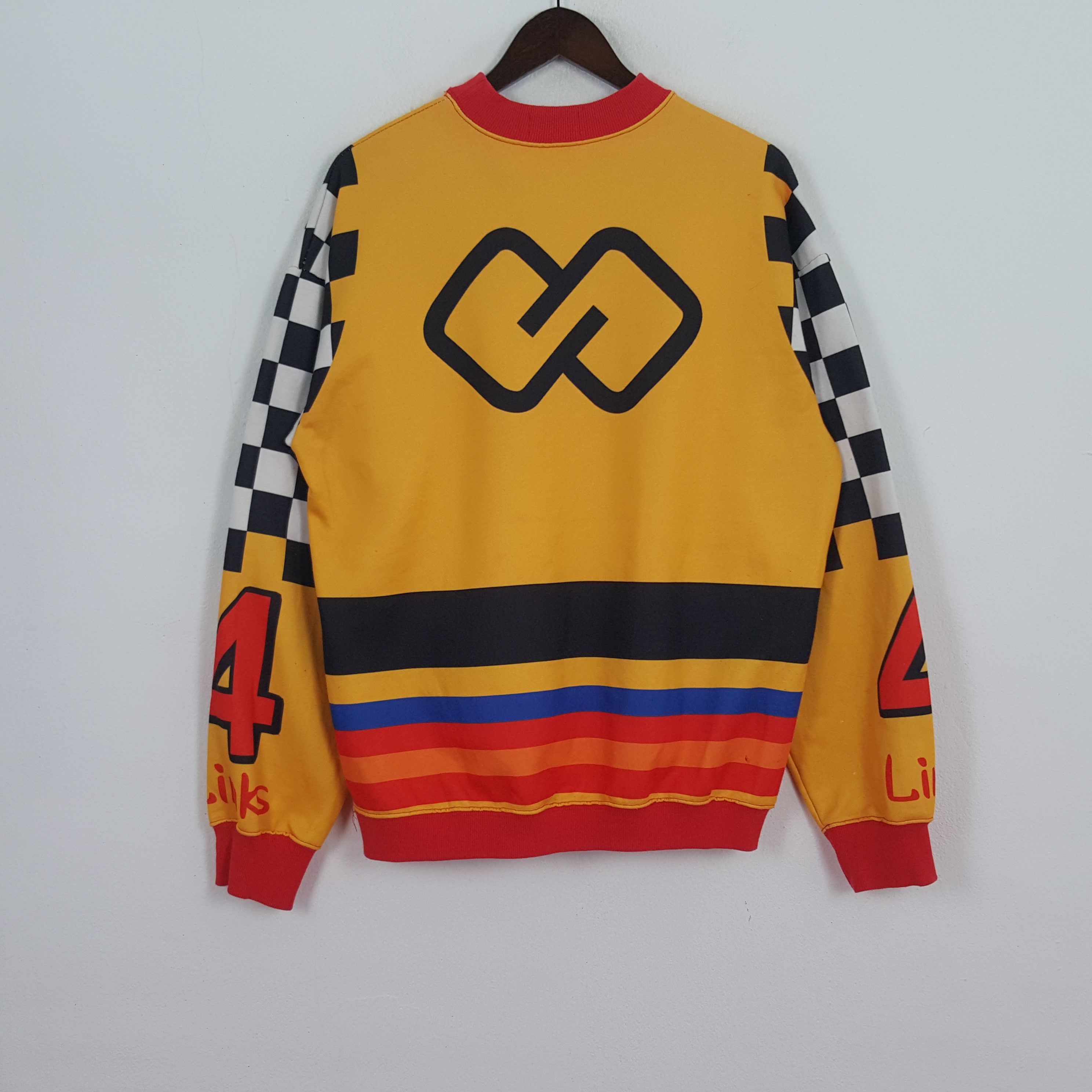 Other Vintage Ktt 555 Film Link Racing Sweatshirt Size US L / EU 52-54 / 3 - 3 Thumbnail