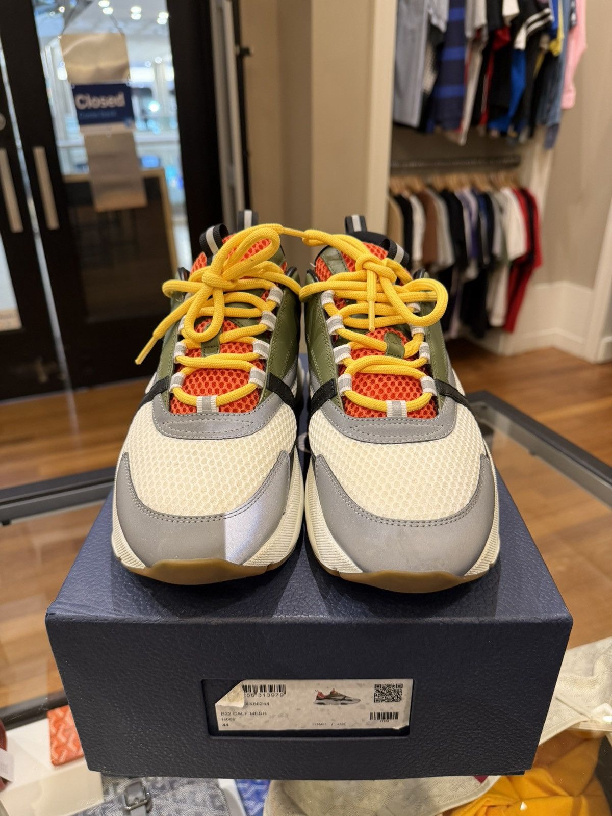 Dior Dior B22 - Khaki Orange Size US 11 / EU 44 - 5 Thumbnail