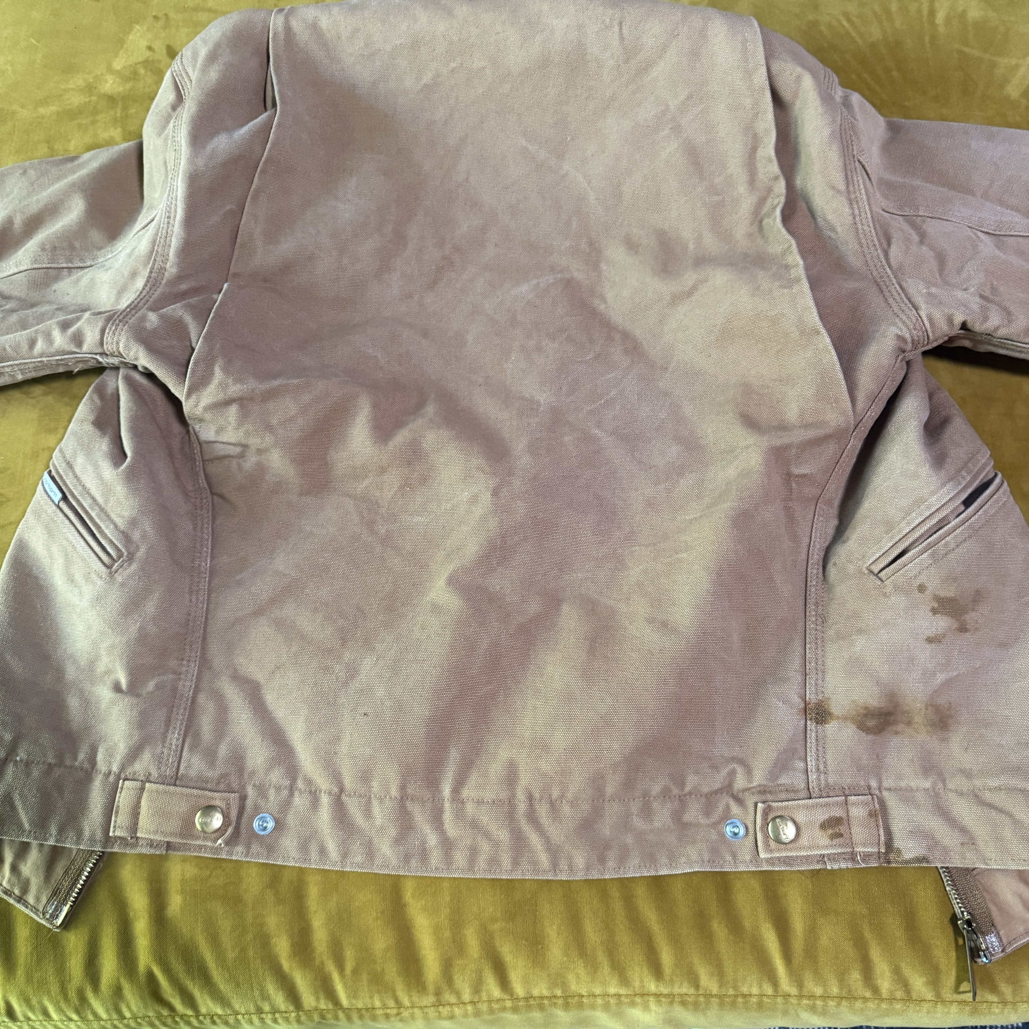 Carhartt Vintage 1990 Carhartt 6QLJ Detroit Jacket - 36 Made in US Size US S / EU 44-46 / 1 - 13 Thumbnail