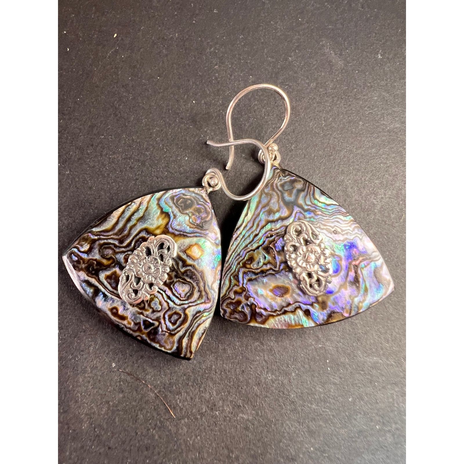 Other NEW Abalone shell sterling silver dangle earrings Size ONE SIZE - 1 Thumbnail