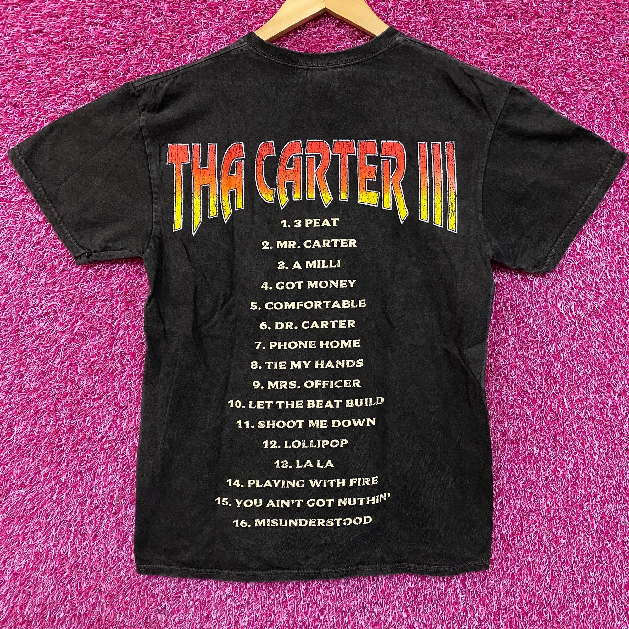 Lil Wayne Lil Wayne Tha Carter III Album Hip-Hop T-shirt size medium Size US M / EU 48-50 / 2 - 3 Thumbnail