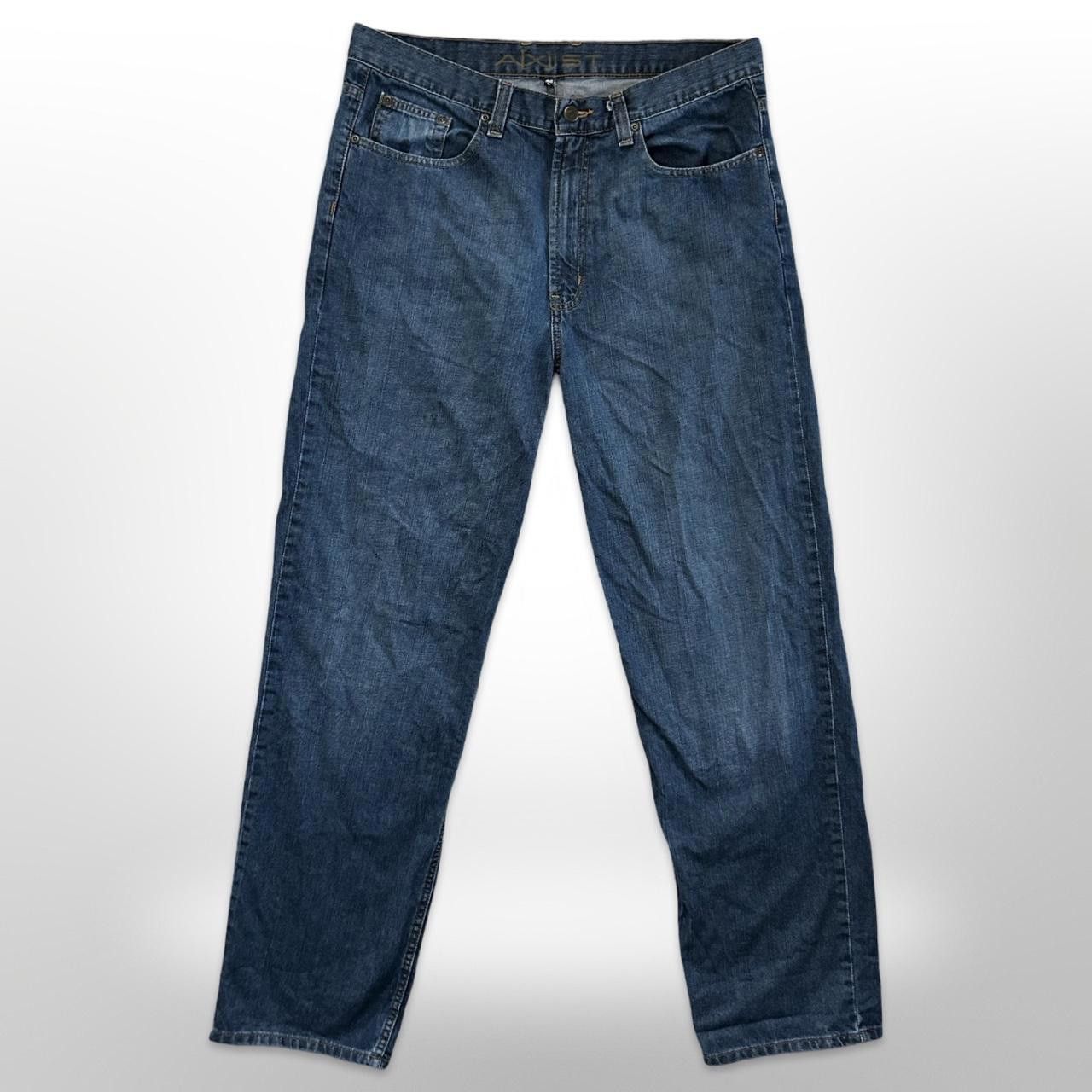 Axist × Vintage Axist Relaxed Fit Navy Straight Leg Jeans Size US 36 / EU 52 - 1 Thumbnail