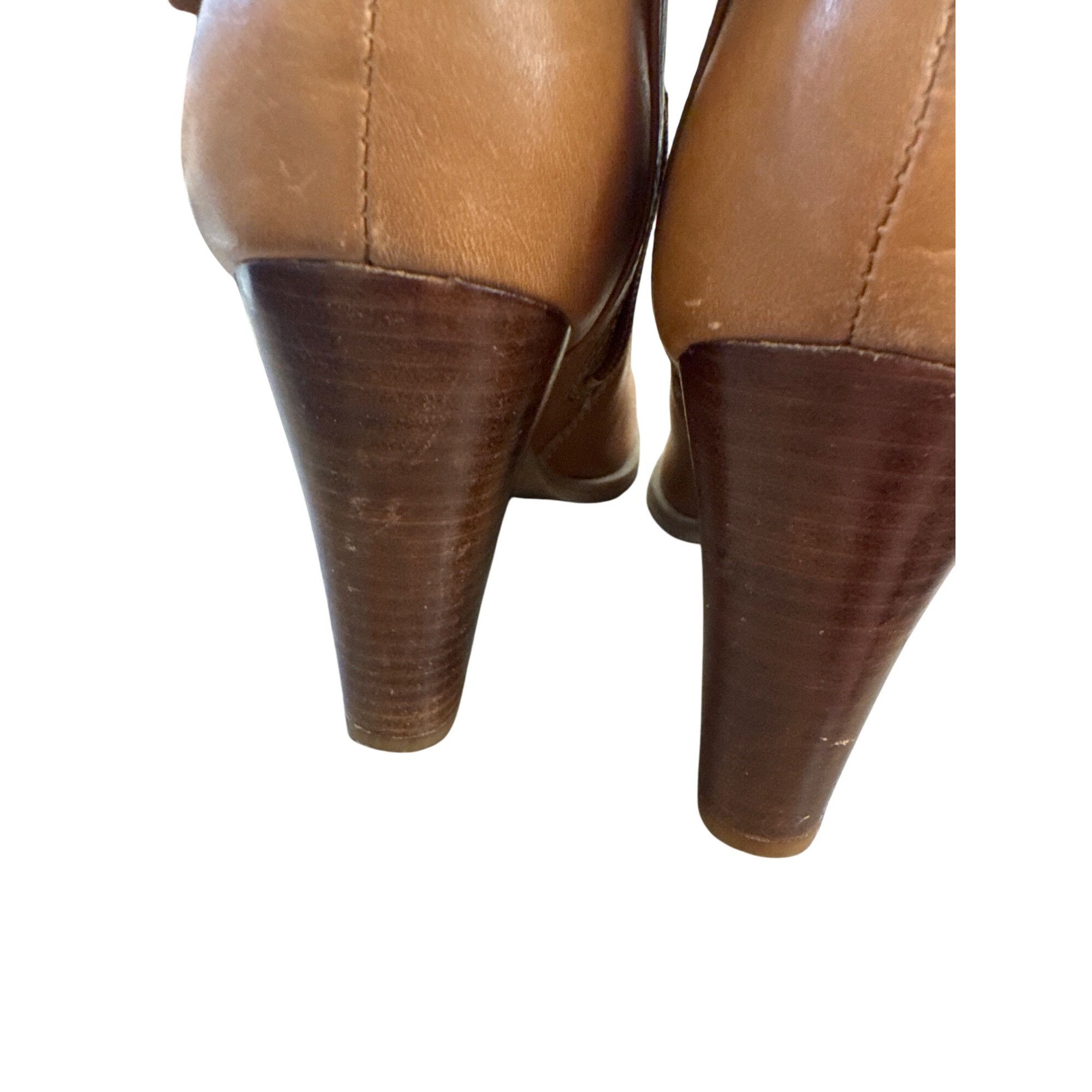 Nine West Nine West Womens Brown Leather Knee-High Boots Size 7.5M SKU Size US 7.5 / IT 37.5 - 9 Thumbnail