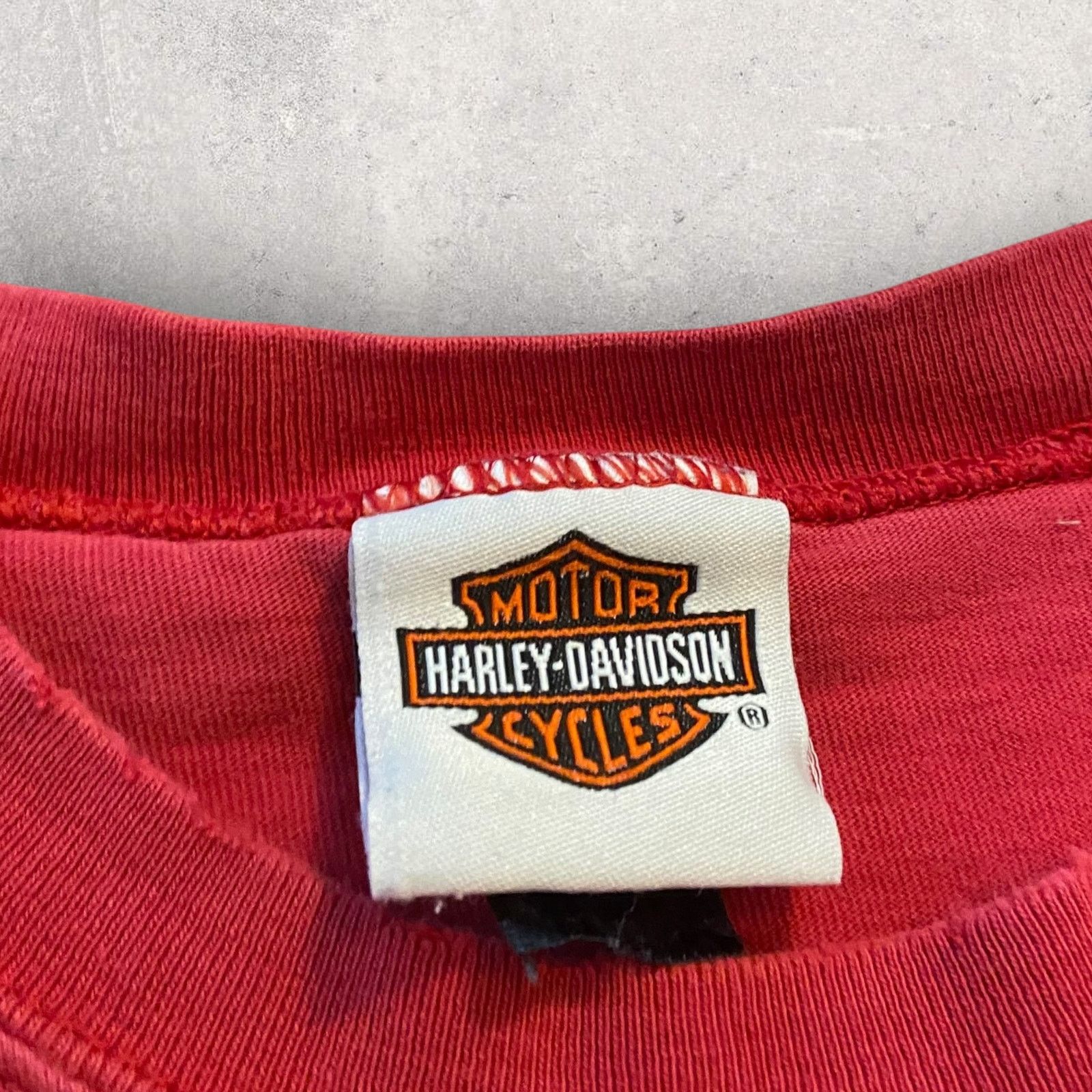 Harley Davidson × Vintage Vintage Harley Davidson Fire Long Sleeve NYC T Shirt Size US XL / EU 56 / 4 - 5 Thumbnail