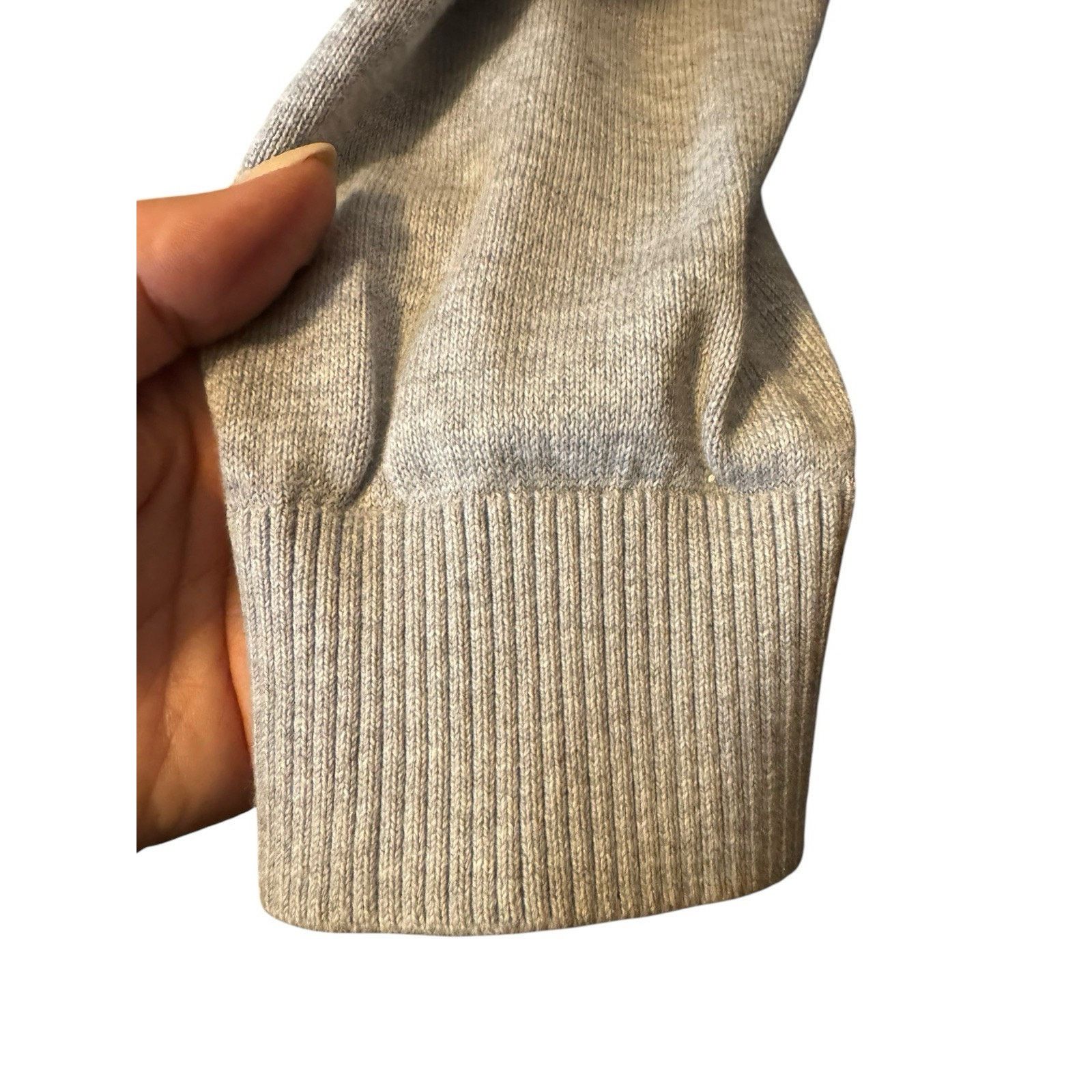 Vineyard Vines Vineyard Vines Quarter Zip Sweater Gray 100% Cotton Size US S / EU 44-46 / 1 - 7 Thumbnail