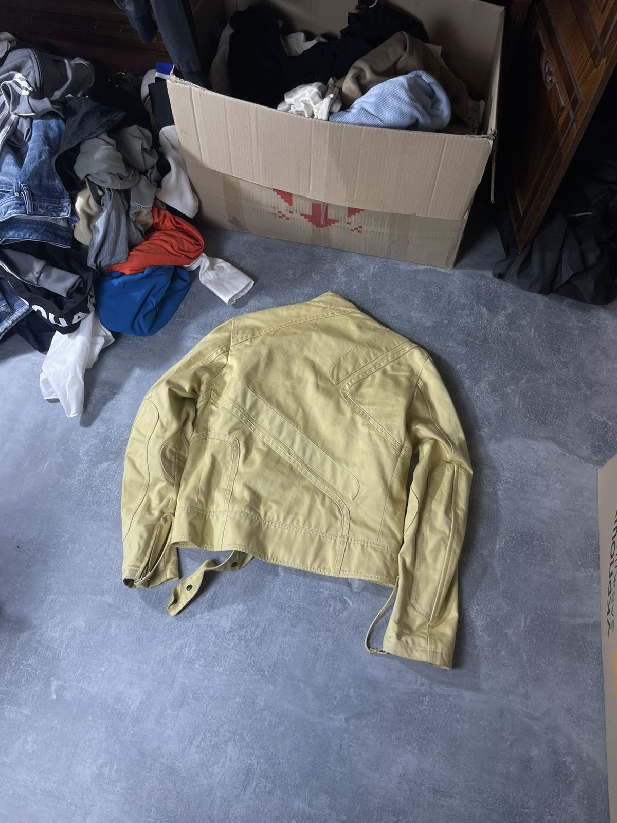 Andrew Mackenzie Andrew Mackenzie racing moto cotton jacket Size US L / EU 52-54 / 3 - 8 Thumbnail
