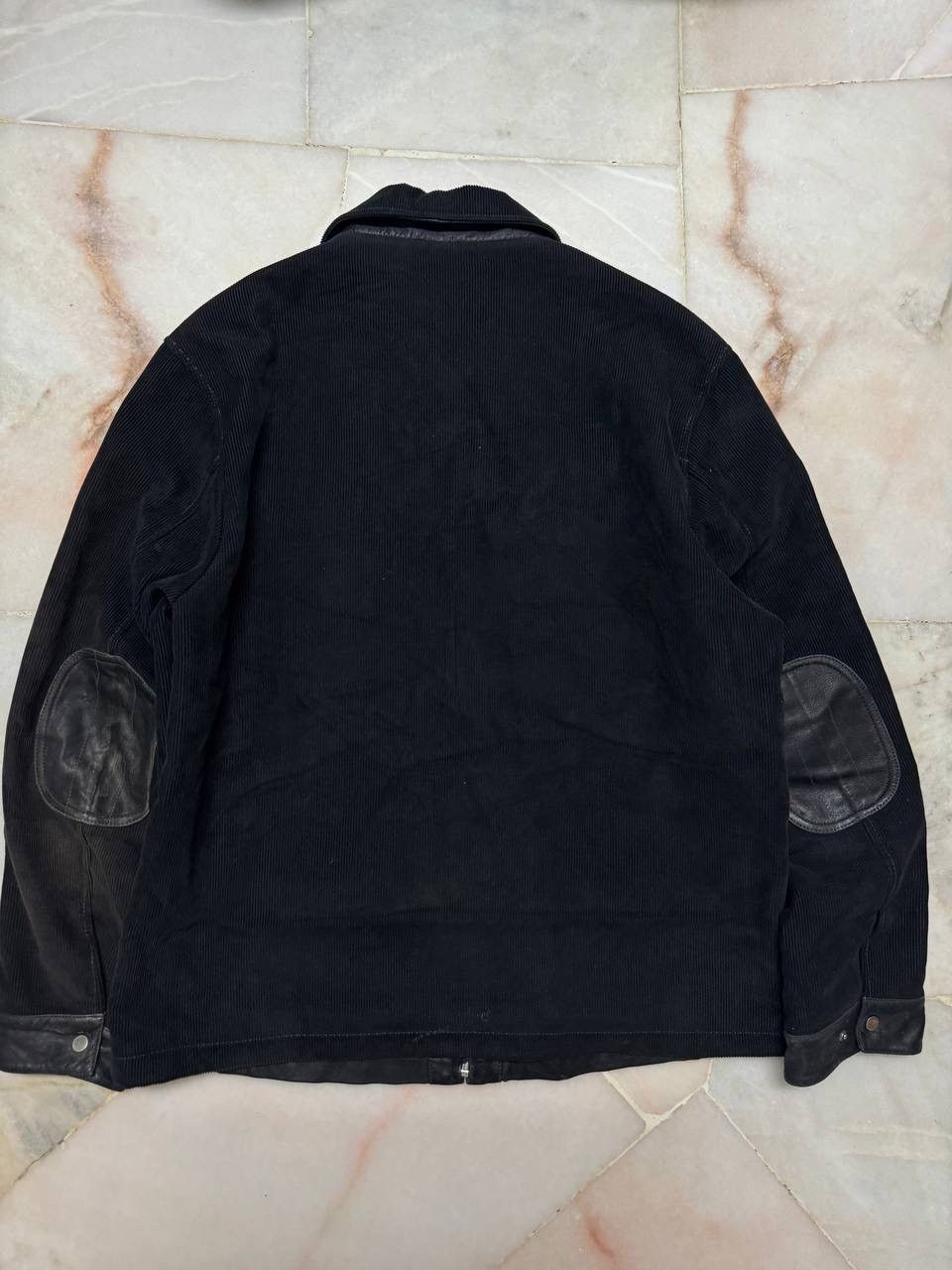 Leather VINTAGE ROTHACHILD ITALY LEATHER SPLIT CODUROI JACKET BLACK Size US L / EU 52-54 / 3 - 13 Thumbnail