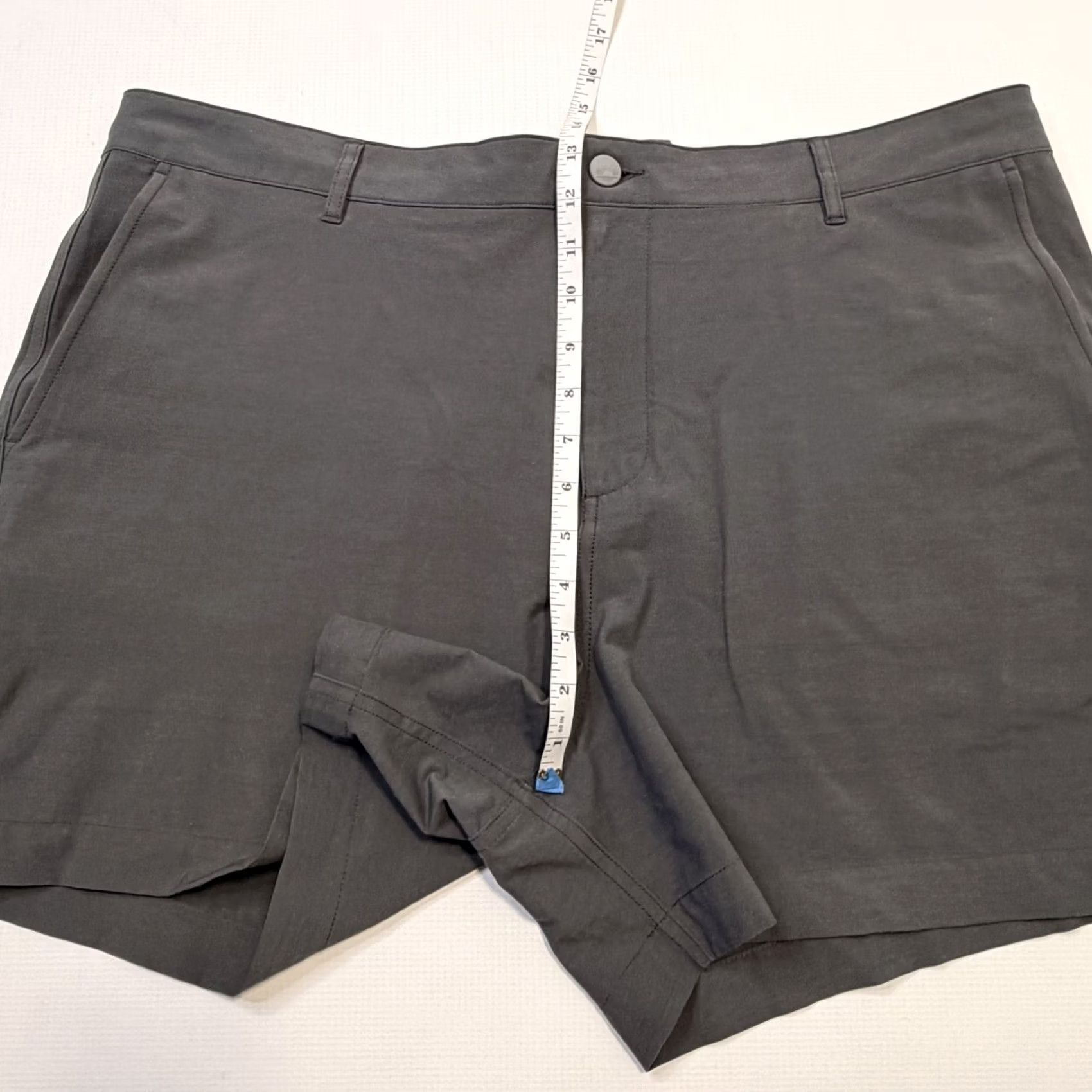 Faherty Faherty Mens Shorts Chino 40 Gray 5 Inseam Quick Dry Stretch Casual Logo Pockets Size US 40 / EU 56 - 4 Thumbnail