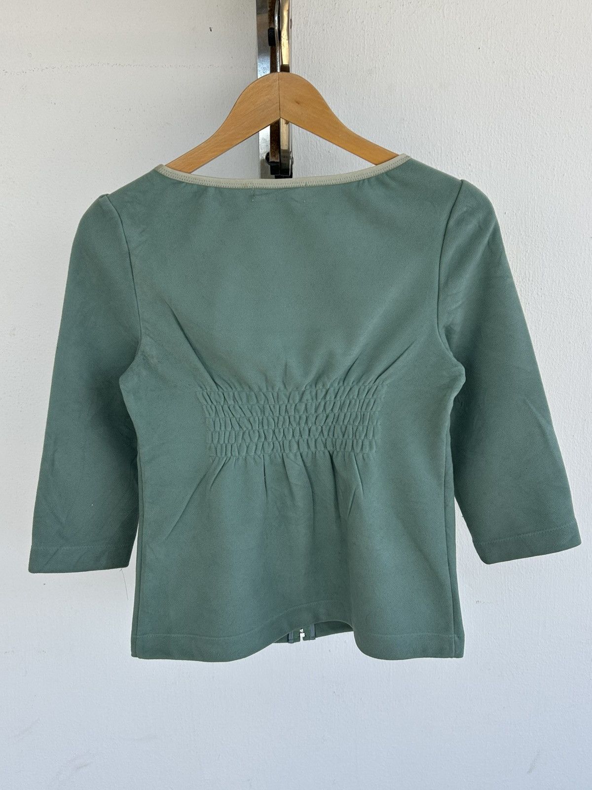 Marc Jacobs Marc Jacobs Look Green Zipped Top Size M / US 6-8 / IT 42-44 - 2 Thumbnail