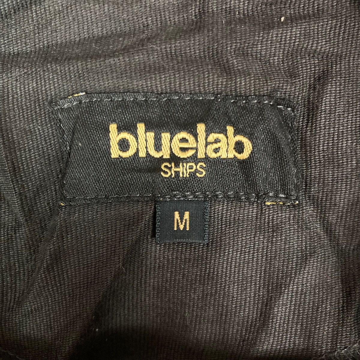 SHIPS Japanese Brand Ships Bluelab Flat Button Pea Coat Jacket Size US M / EU 48-50 / 2 - 5 Thumbnail