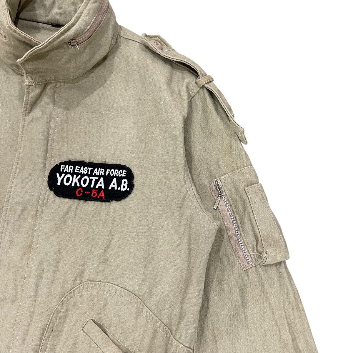 Harley Davidson × Vintage Vintage 90s Harley Davidson Air Force Patches Bomber Jacket Size US M / EU 48-50 / 2 - 3 Thumbnail