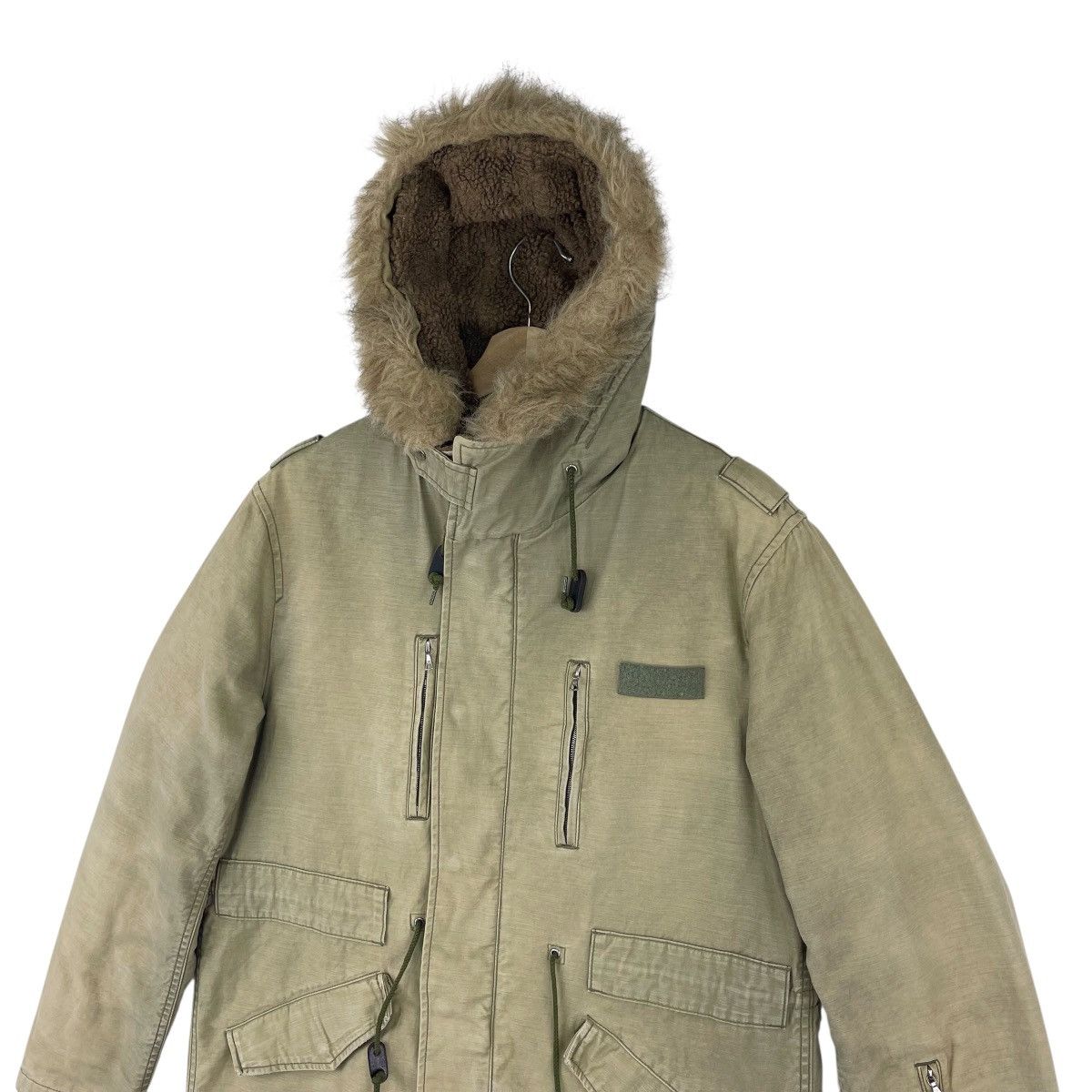 Sophnet. Thinsulate Camo Fishtail Parka Fur Hoodie Jacket Size US M / EU 48-50 / 2 - 4 Thumbnail