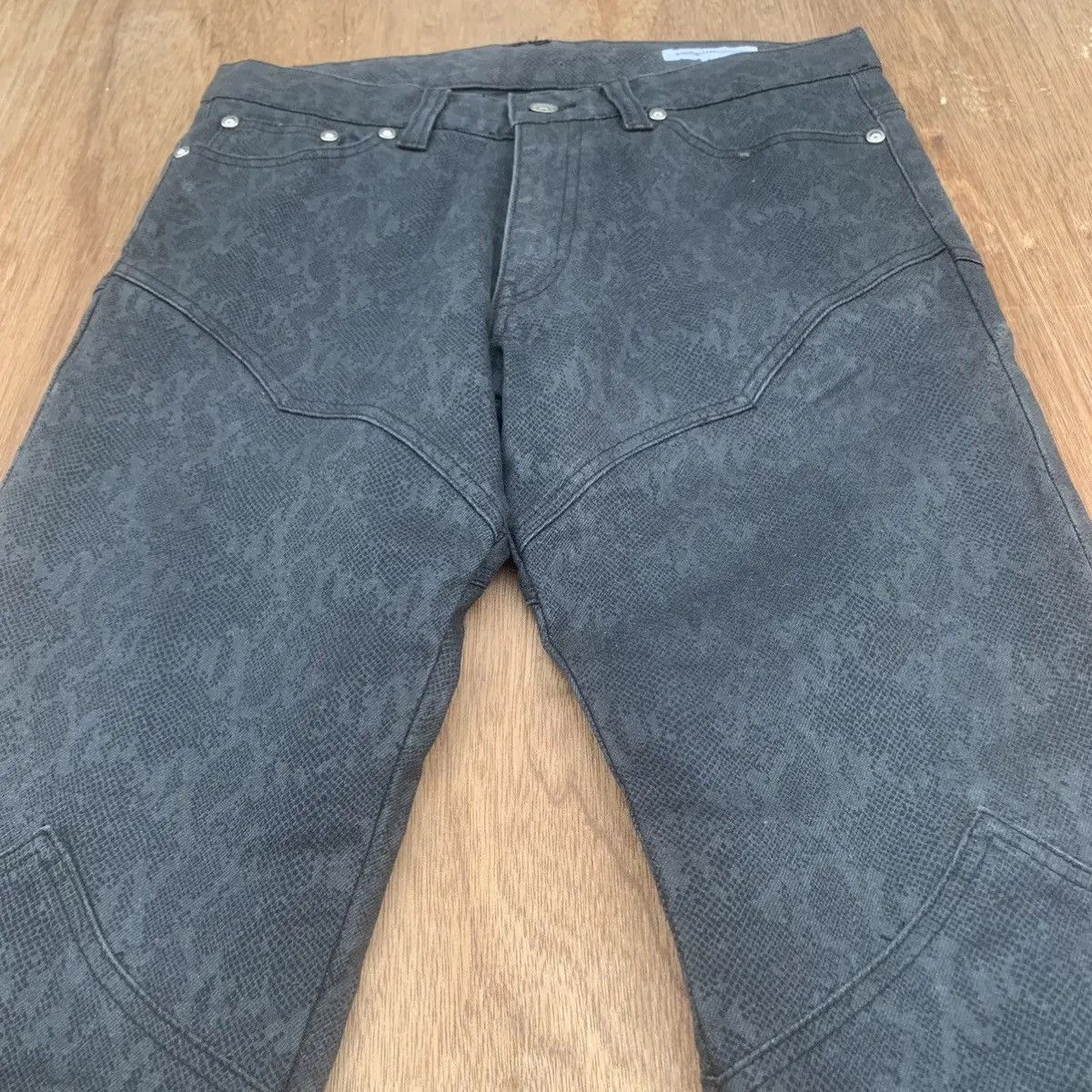 Hysteric Glamour RARE ‼️ SEMATIC DESIGN JEANS 30x33 TROUSERS FLARE ARTS PANTS Size US 30 / EU 46 - 6 Thumbnail