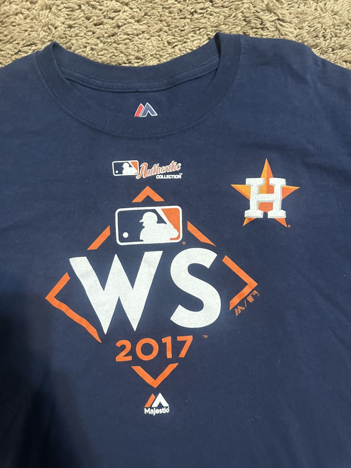 MLB Vintage MLB Houston Astros shirt 2017 size large Size US L / EU 52-54 / 3 - 2 Thumbnail