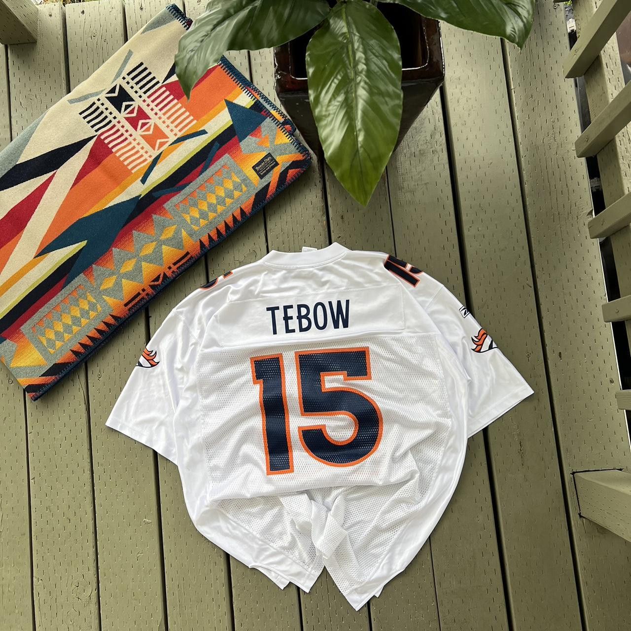 NFL × Vintage Denver Broncos Jersey Tim Tebow vintage NFL Size US XL / EU 56 / 4 - 4 Thumbnail