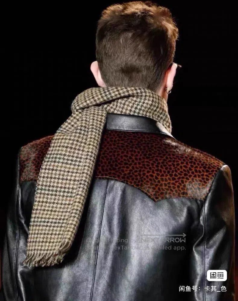 Saint Laurent Paris Saint Laurent Paris Leopard Print Men's Leather Jacket Size US M / EU 48-50 / 2 - 4 Thumbnail