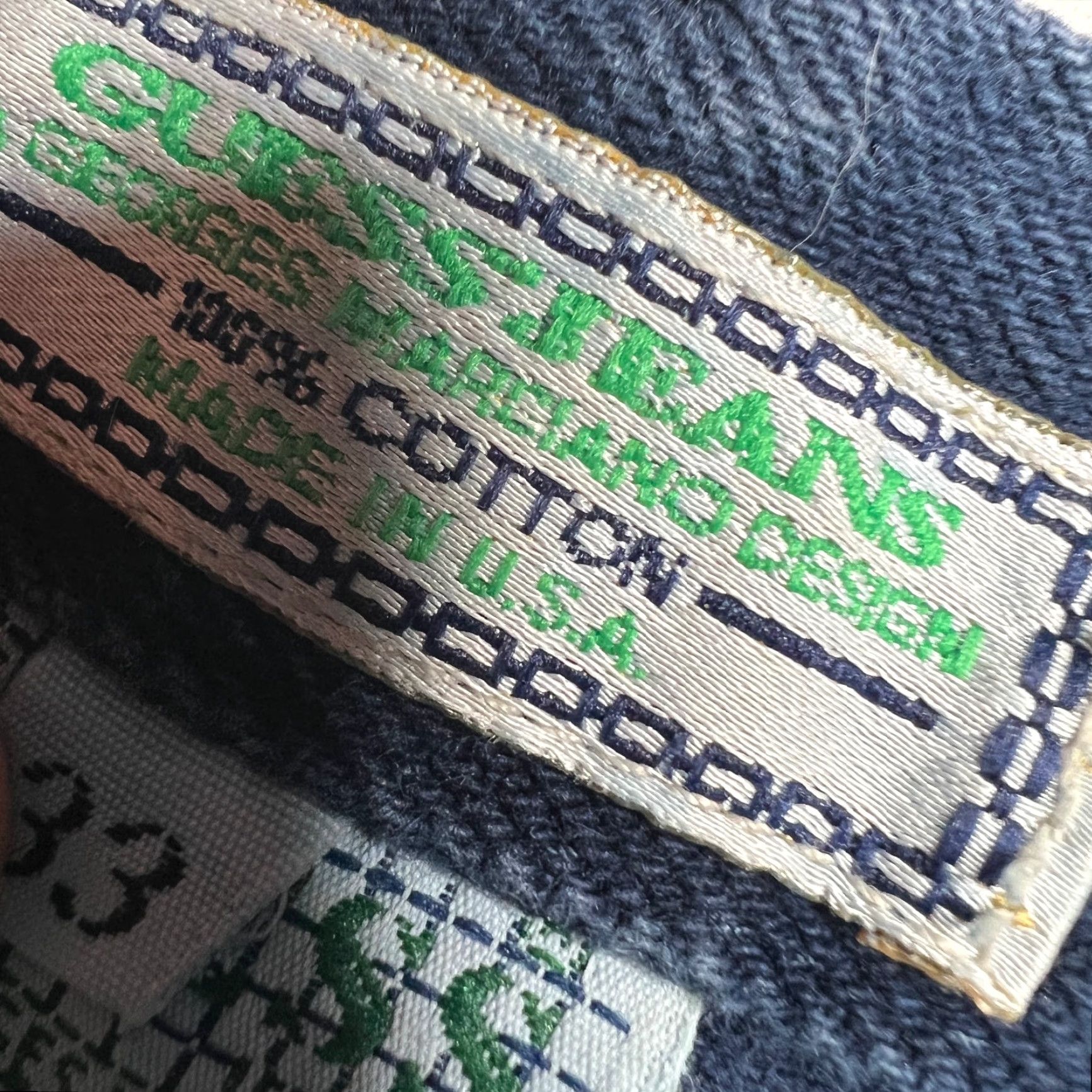 Guess VINTAGE GUESS Denim Shorts Blue 33 5-Pocket 90s USA Made Bermuda Mens Classic Jersey? Size US 33 - 5 Thumbnail