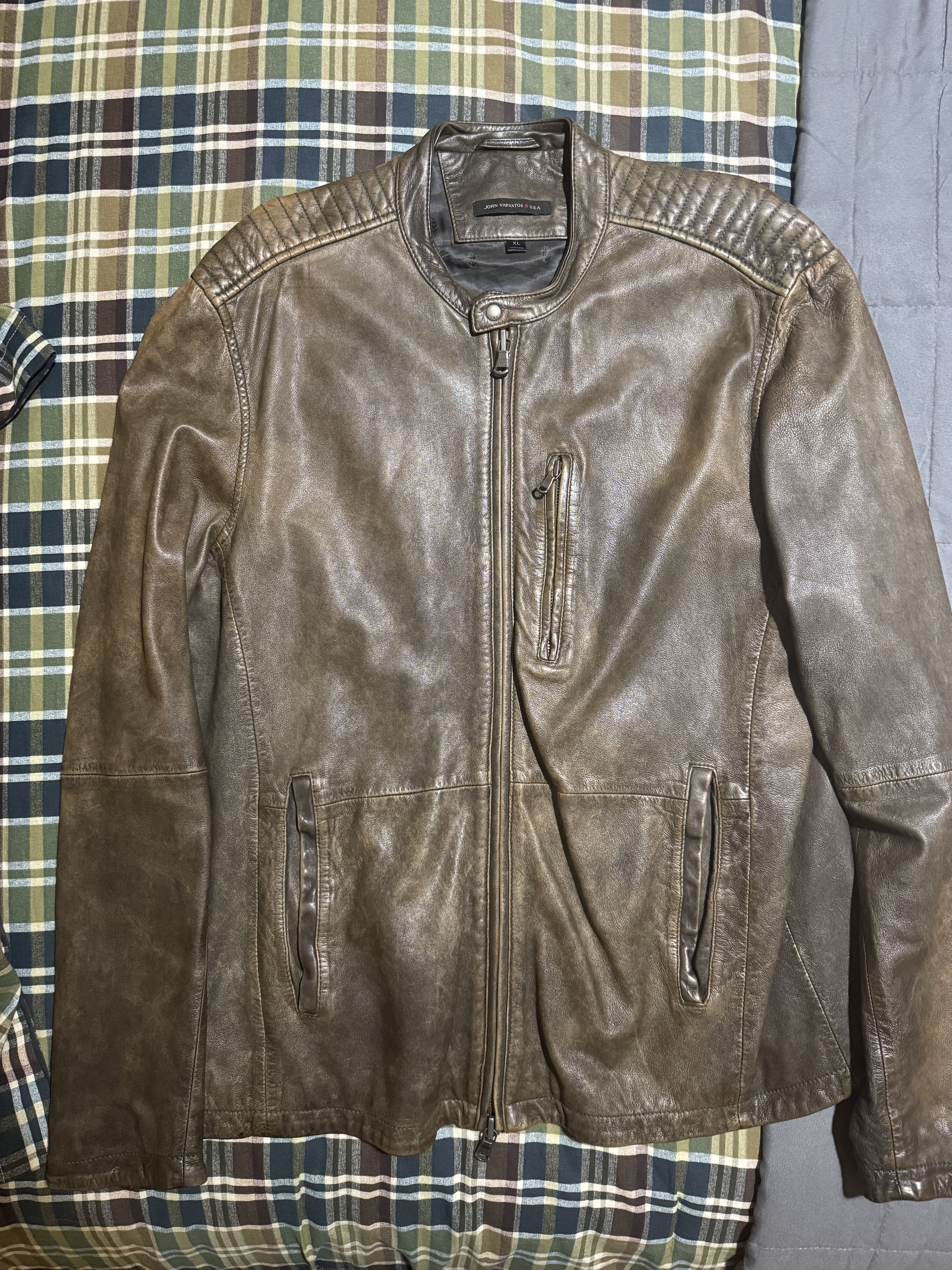 John Varvatos last price John Varvatos Leather jacket Size US L / EU 52-54 / 3 - 1 Thumbnail
