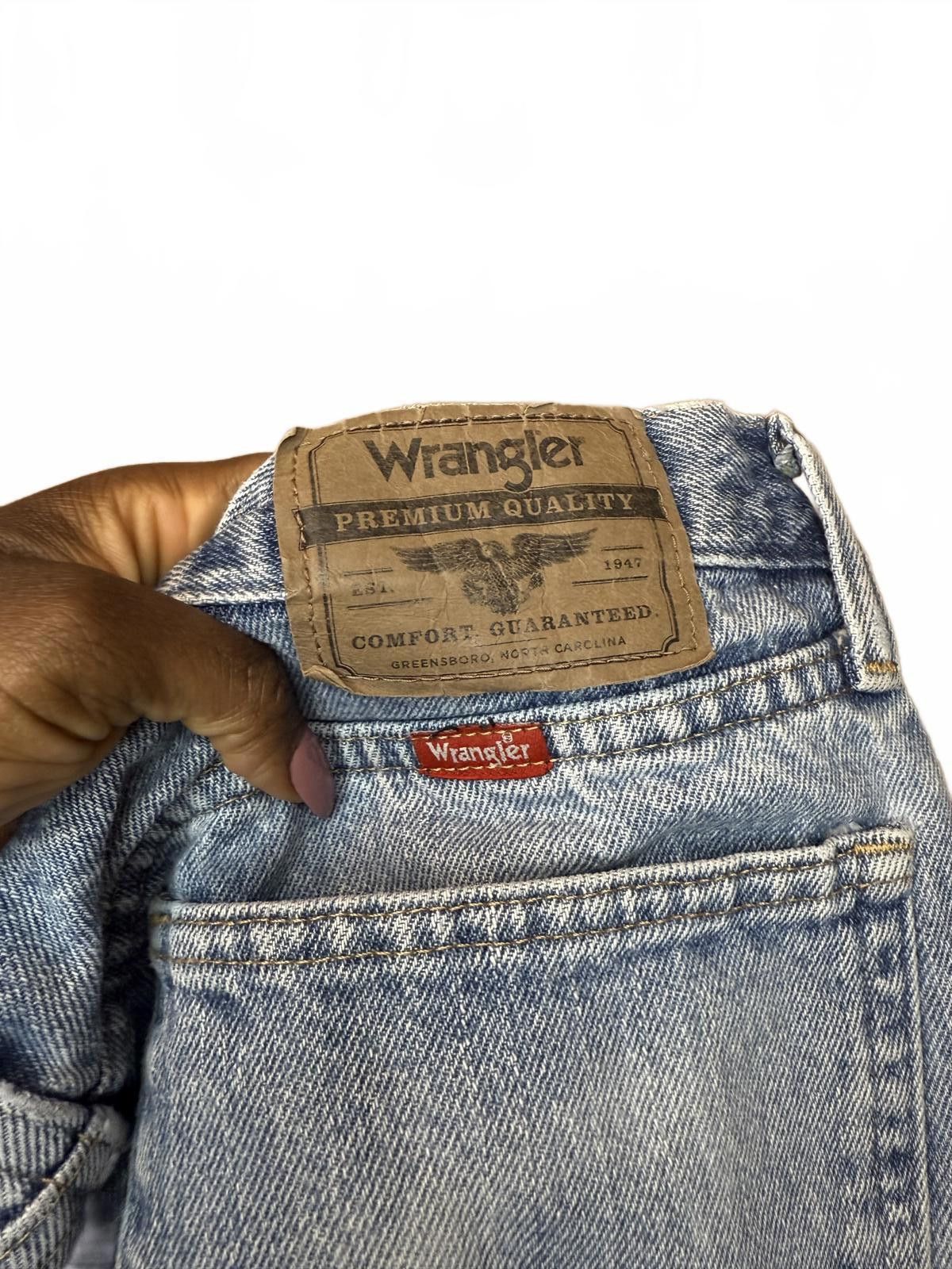 Wrangler Wrangler Men Relaxed fit Jorts Jean Shorts Basic Size US 33 - 3 Thumbnail