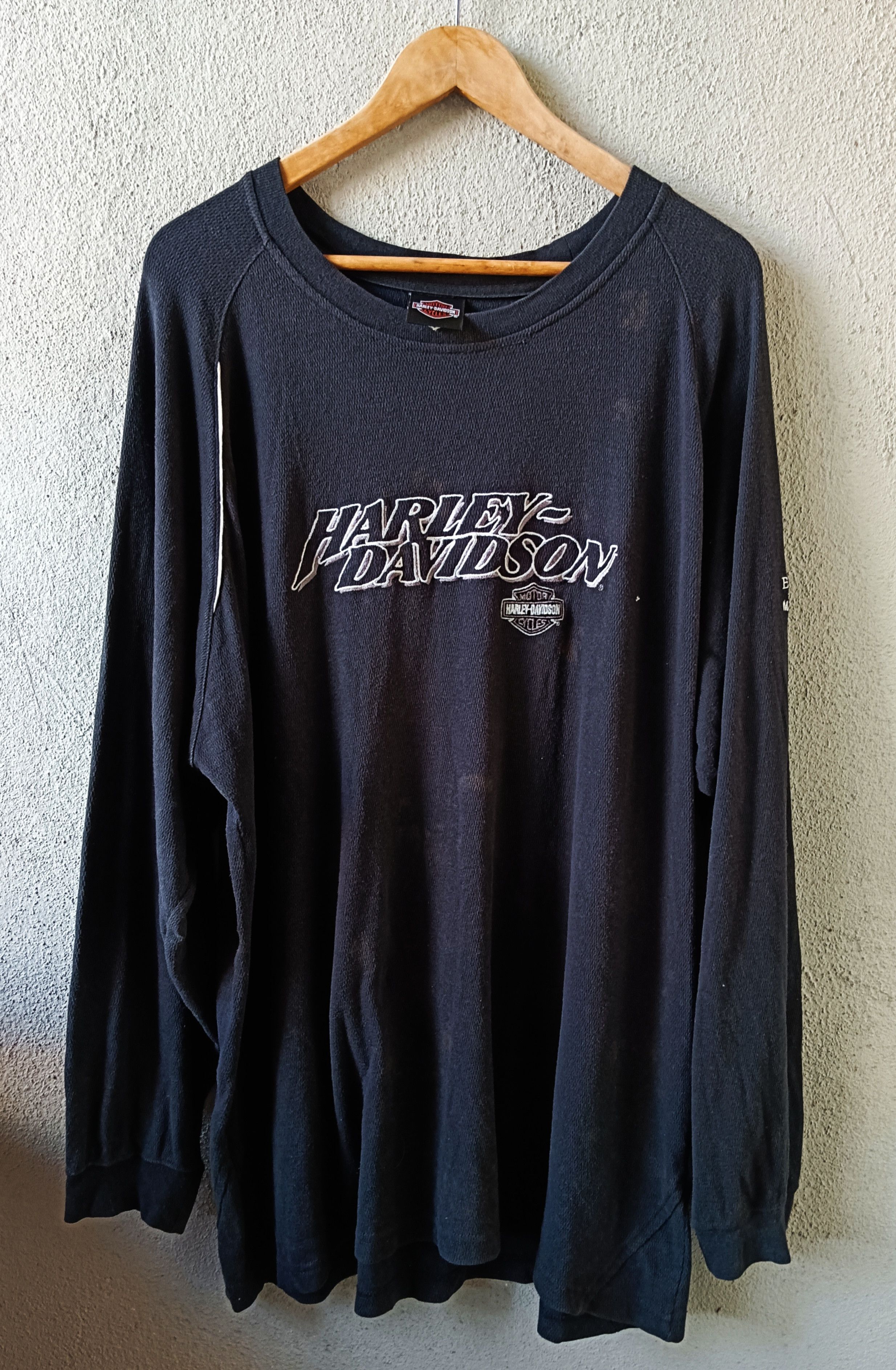 Harley Davidson Vintage Harley Davidson Raglan Sweatshirt Size US XXL / EU 58 / 5 - 1 Thumbnail