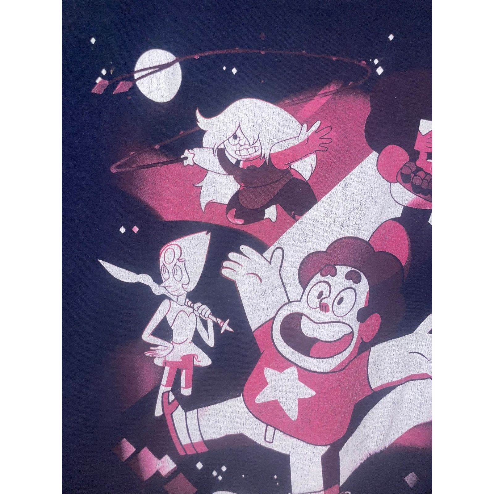 Cartoon Network Cartoon Network Steven Universe Shirt Blue Graphic Tee 2016 Size US M / EU 48-50 / 2 - 3 Thumbnail