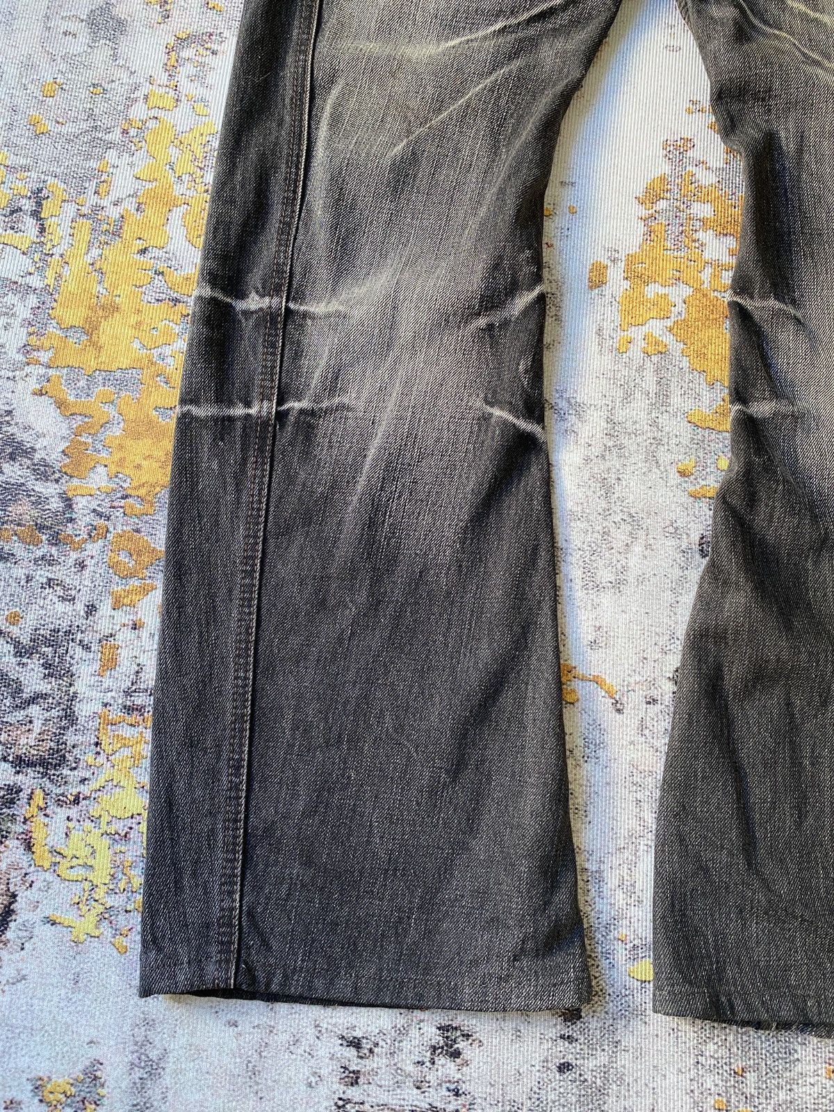 Tornado Mart Nico Club For Men NCFM Claws Mark Design Flare Denim Size US 34 / EU 50 - 7 Thumbnail