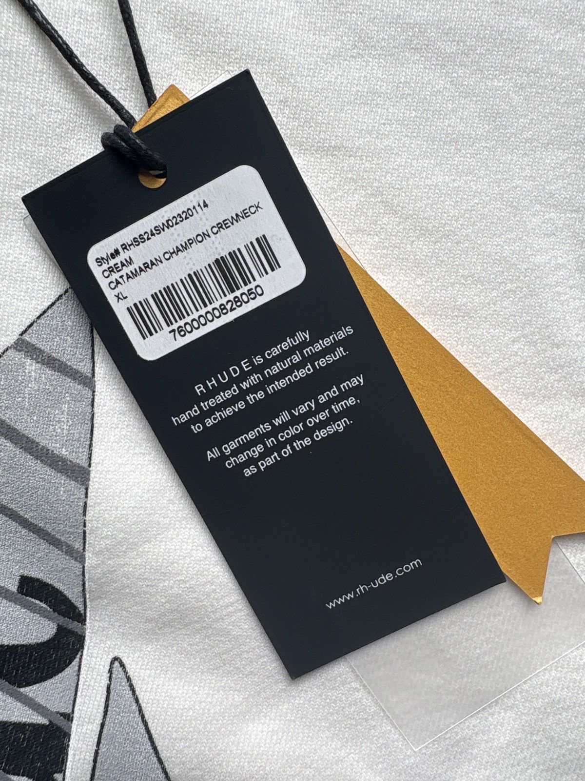 Rhude Rhude Catamaran Champion Sweatshirt Sz XL Size US XL / EU 56 / 4 - 6 Thumbnail