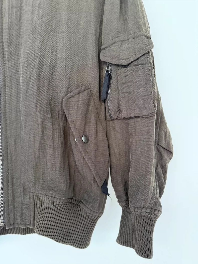 Helmut Lang HELMUT LANG Pilot jacket and cotton-padded jacket Size US XS / EU 42 / 0 - 2 Thumbnail
