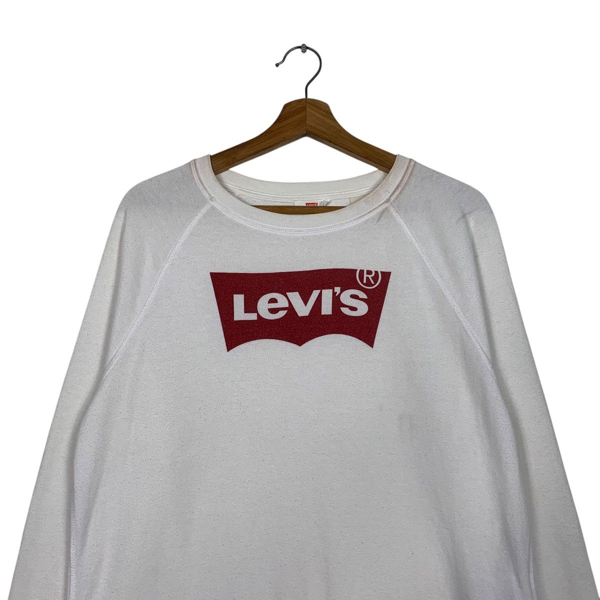Levi's Levis Big Logo Crewneck Sweatshirt Size US M / EU 48-50 / 2 - 2 Thumbnail