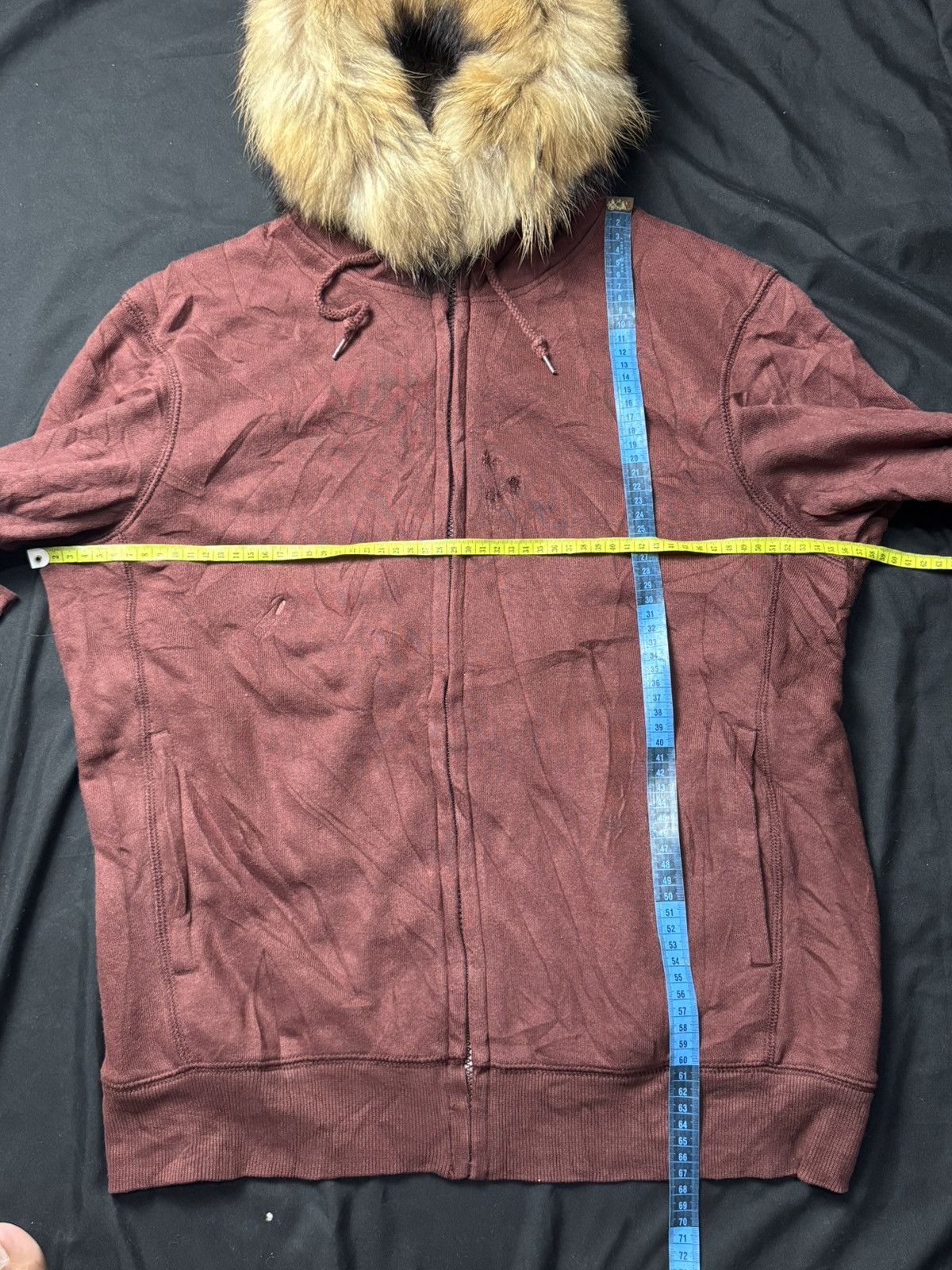 If Six Was Nine × Japanese Brand × Le Grande Bleu (L.G.B.) Fur Hoodie Sherpa Japanese Uniqlo Style Size US L / EU 52-54 / 3 - 5 Thumbnail