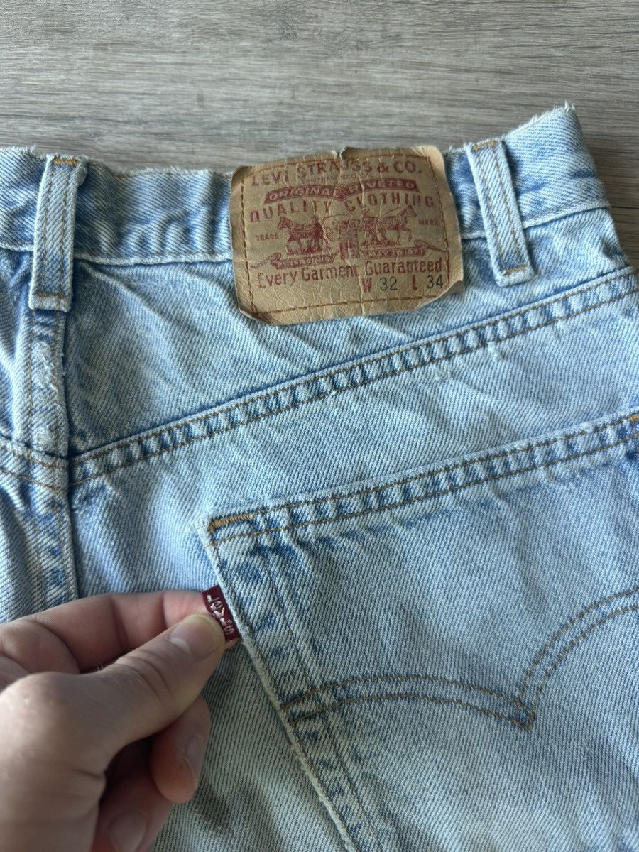 Levi's Vintage Clothing Vintage Levi’s 468 Relaxed Fit 32x34 Y2K Light Wash Red Tab Size US 32 / EU 48 - 12 Thumbnail