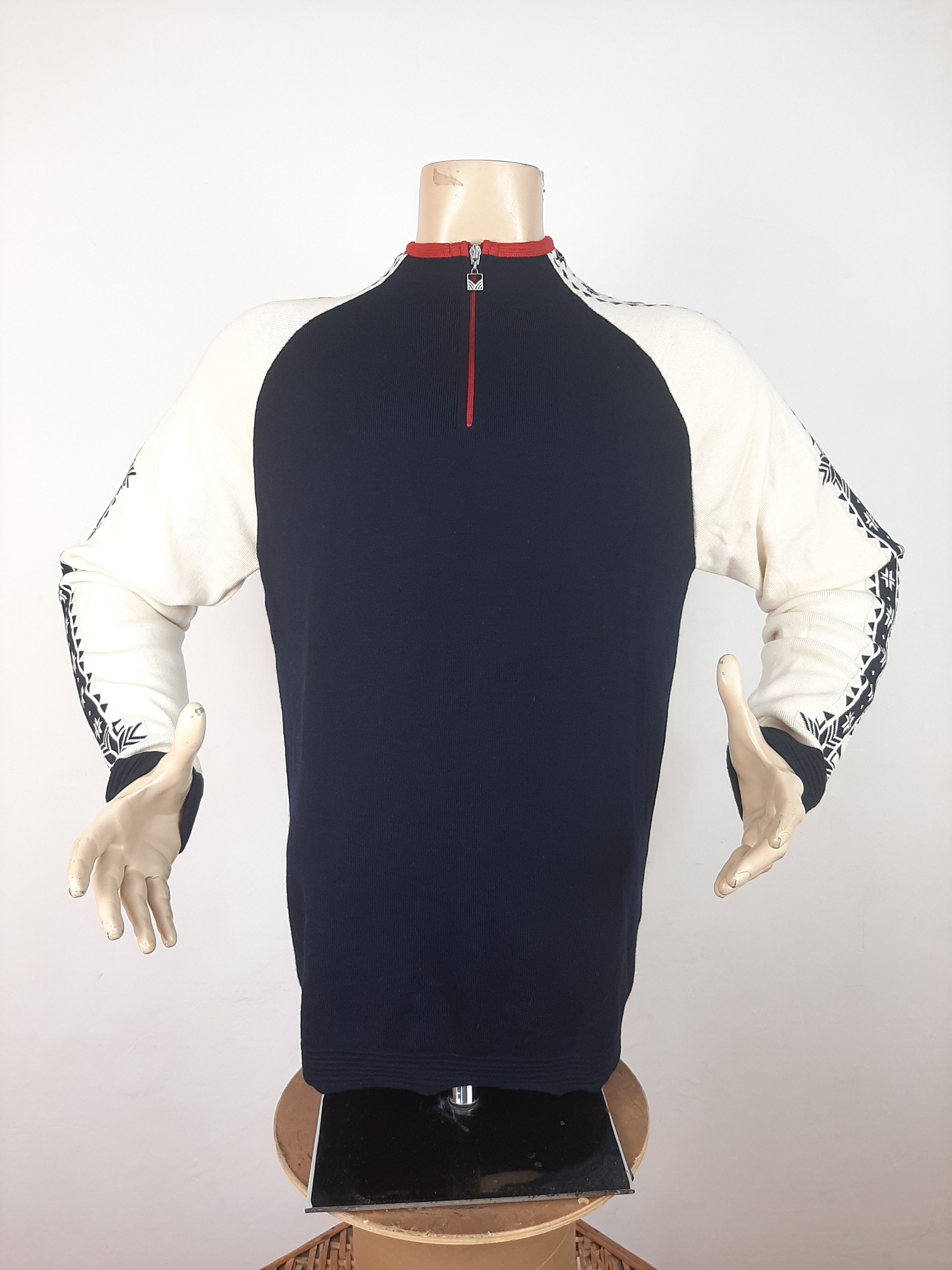 Dale Of Norway Dale of Norway Geilo 1/4 Zip Sweater Navy Men's XL Size US XL / EU 56 / 4 - 1 Thumbnail